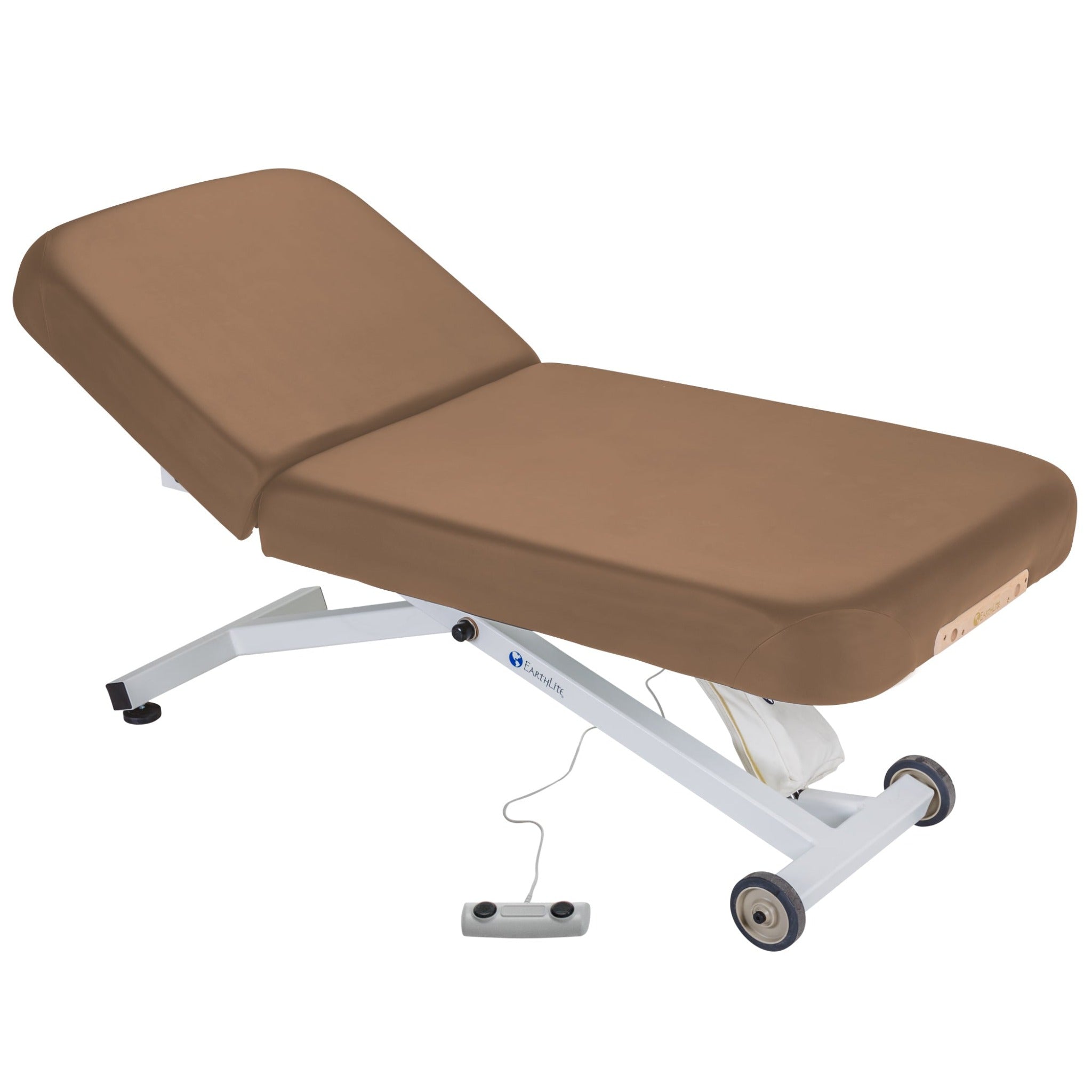 EarthLite Ellora Electric Treatment Table in Latte