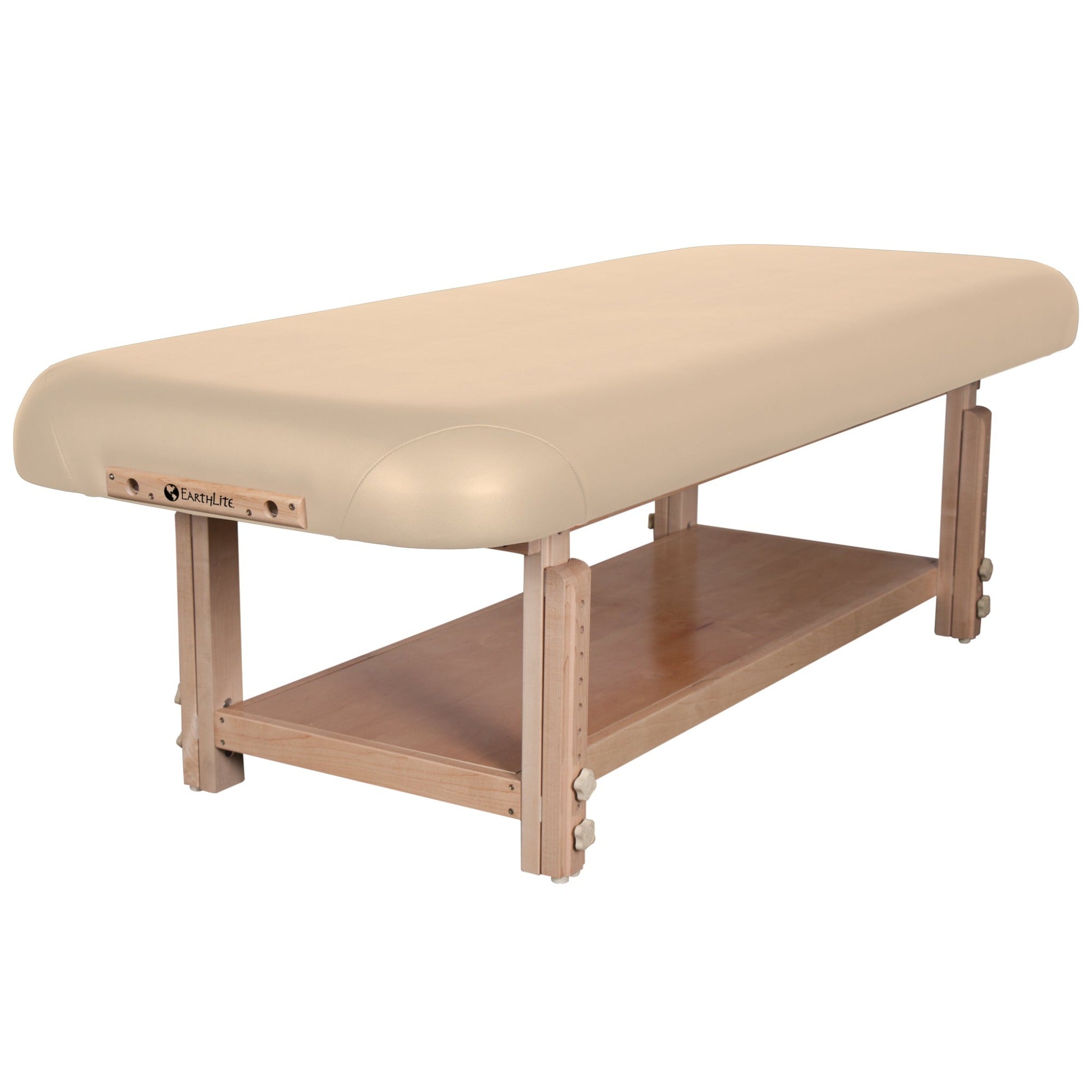 EarthLite Terra Stationary Massage Table in Beige