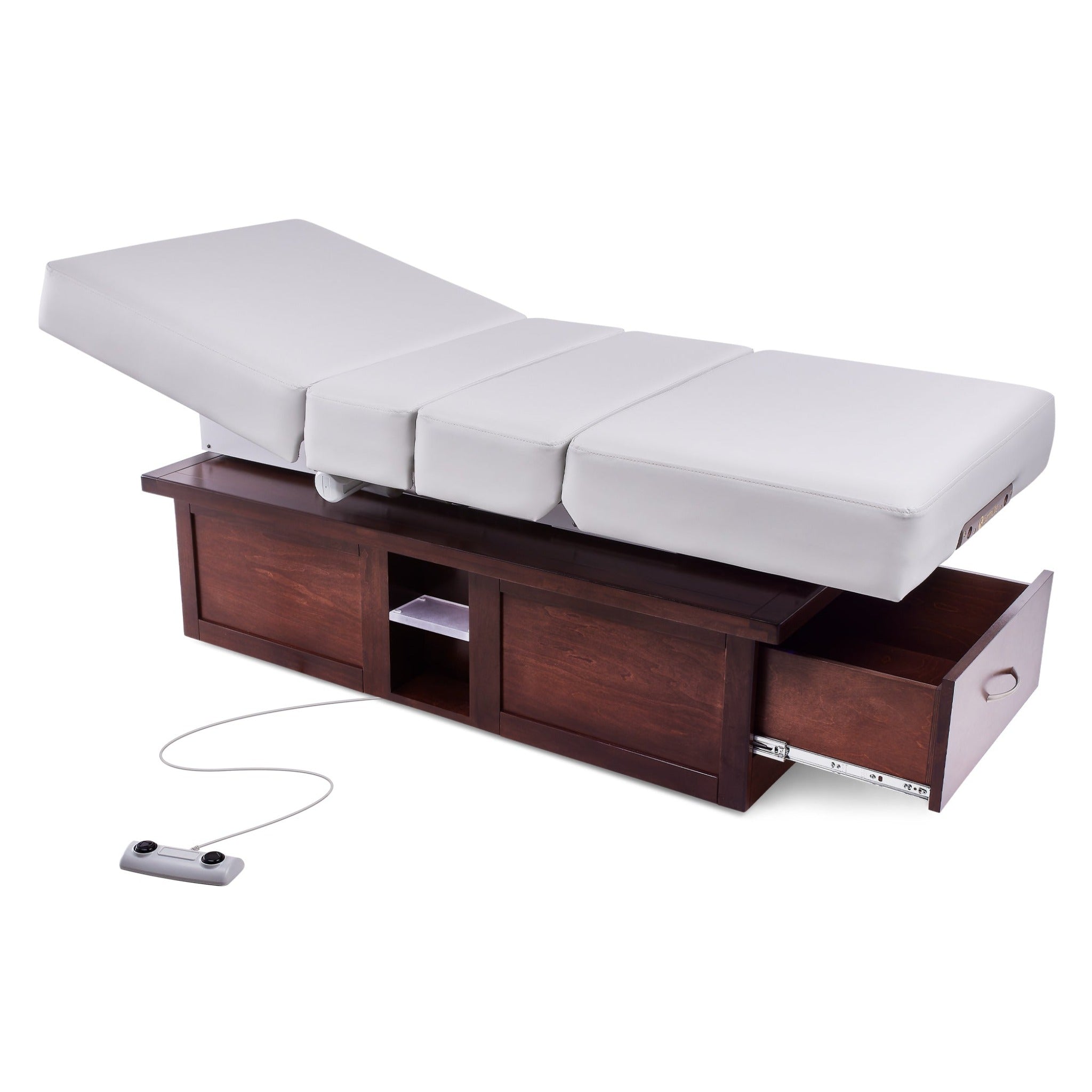 EarthLite Everest Eclipse - Electric Salon Top with Warming Drawer in Sterling