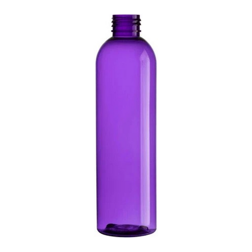 240 ml 8 oz purple pet plastic bottle 24/410