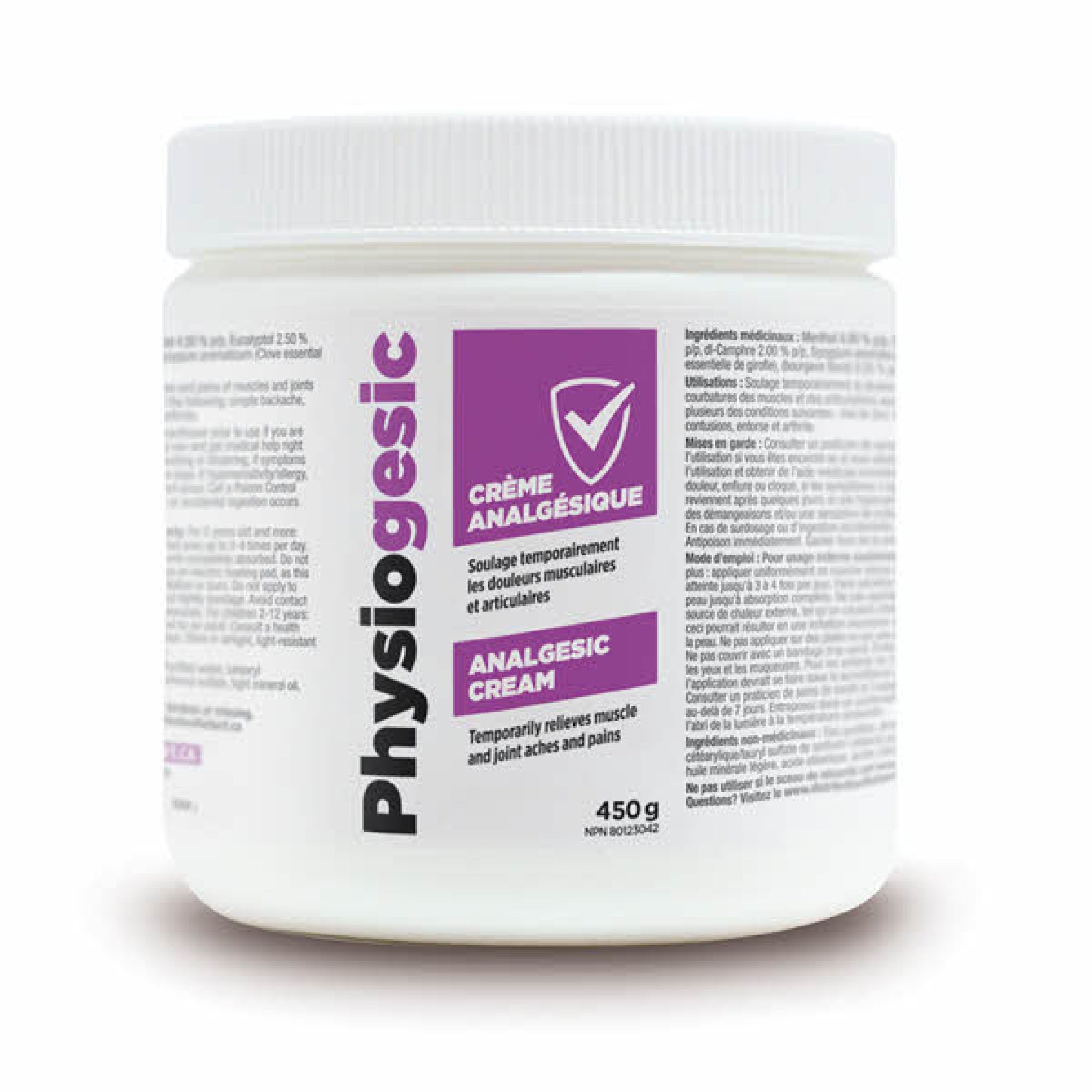 Physiogensic - Analgesic Cream - 100g