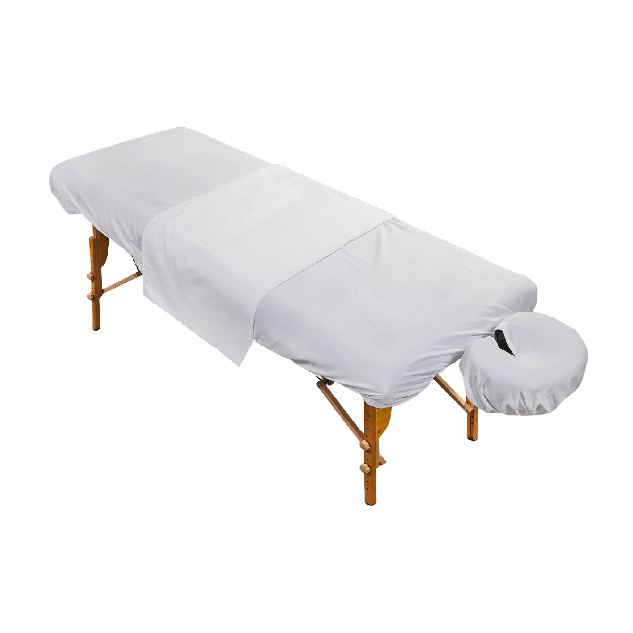 Merit Spa Microfibre Sheet Set White for Massage/Clinic Table
