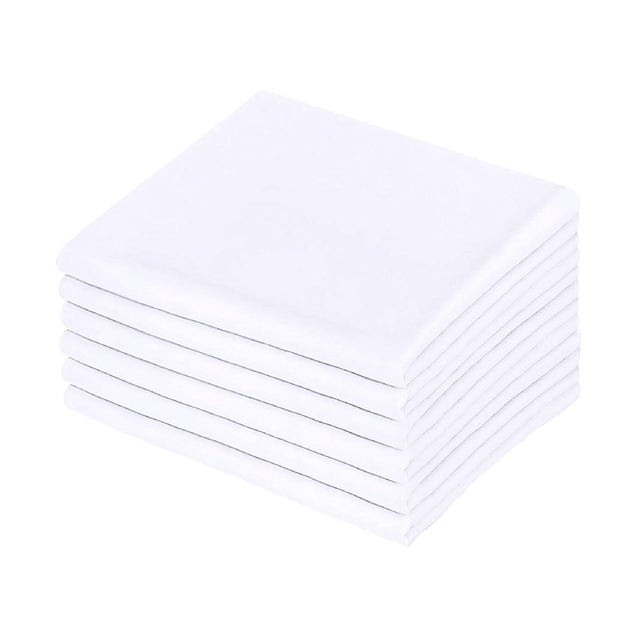 Pillow Case - Cotton Flannel - 100% Cotton White