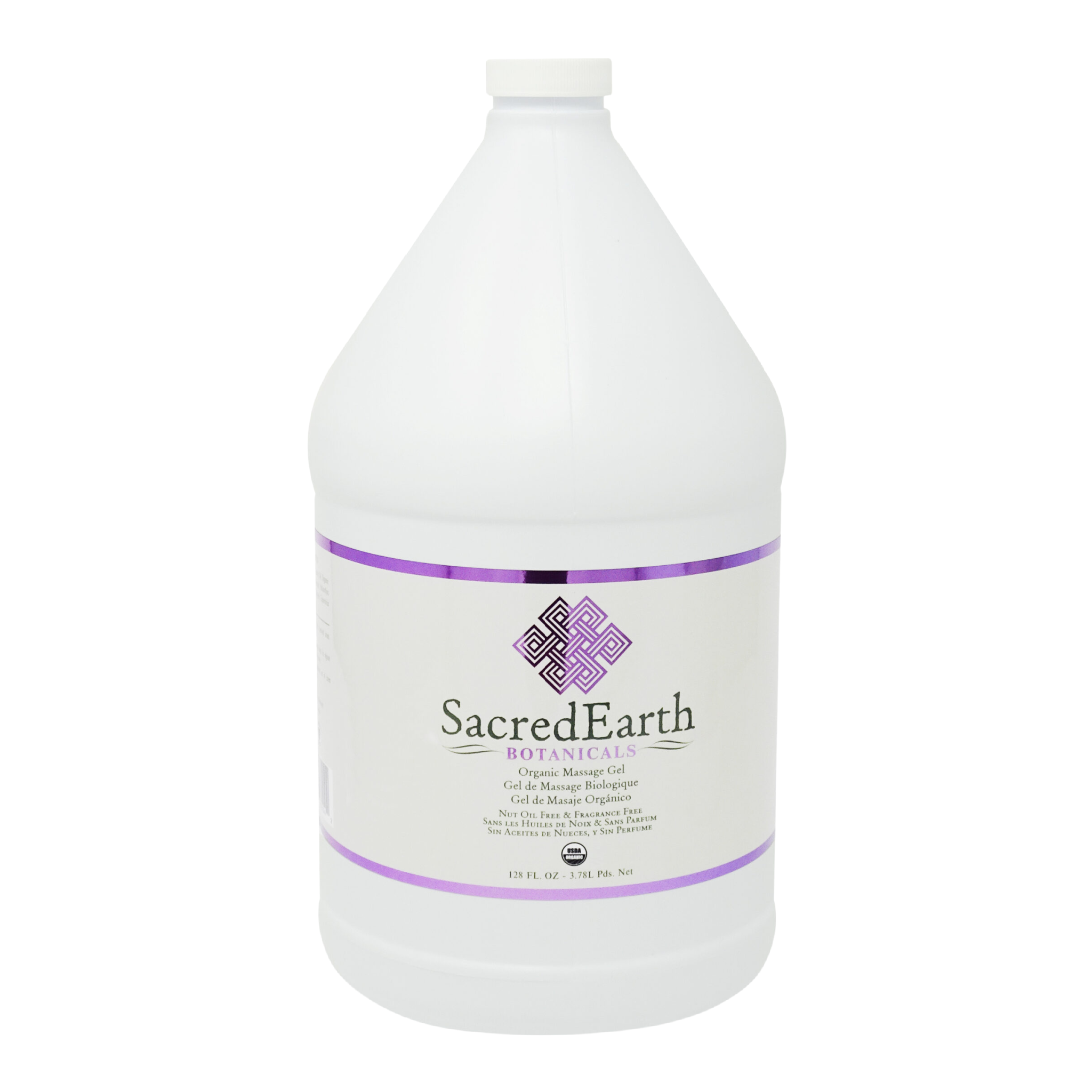 SacredEarth Massage Gel - USDA Certified Organic