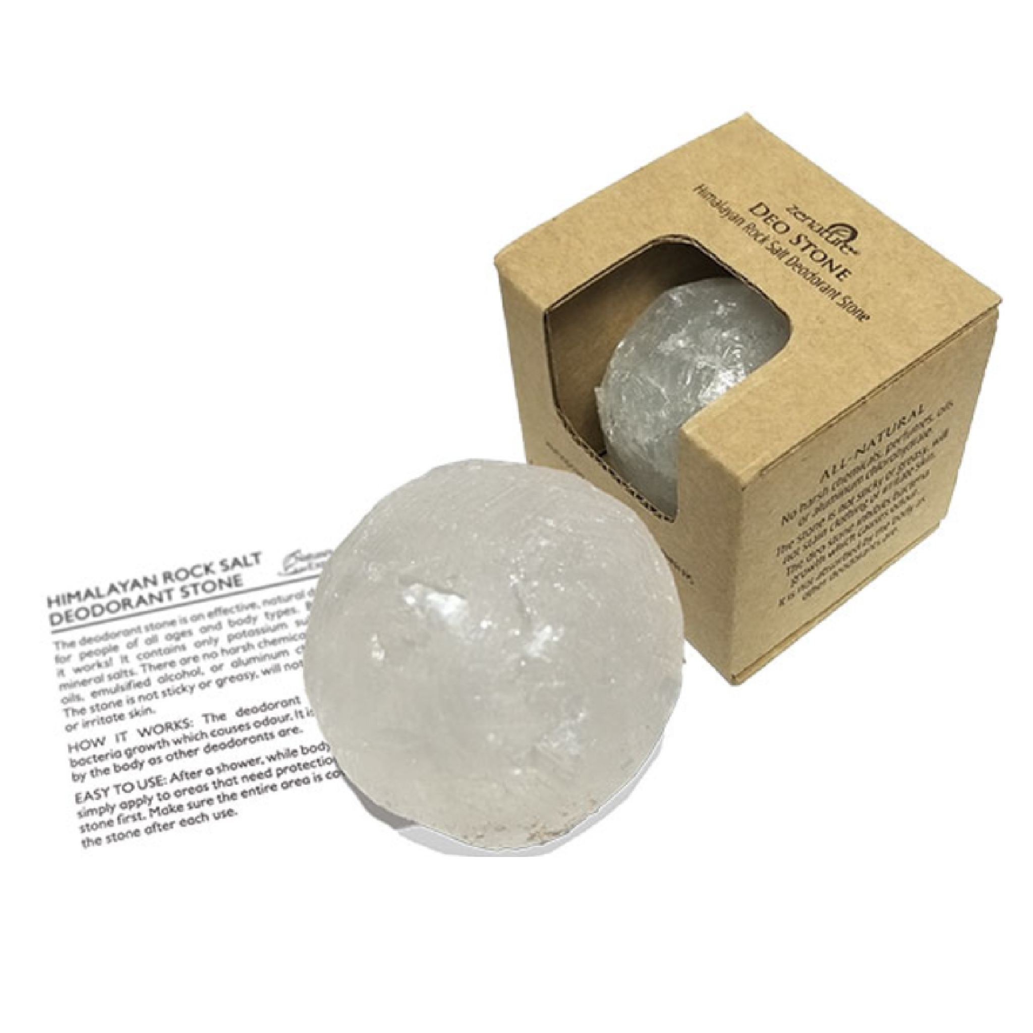 Deodorant Stone - Zenature - Himalayan Salt - 90 g