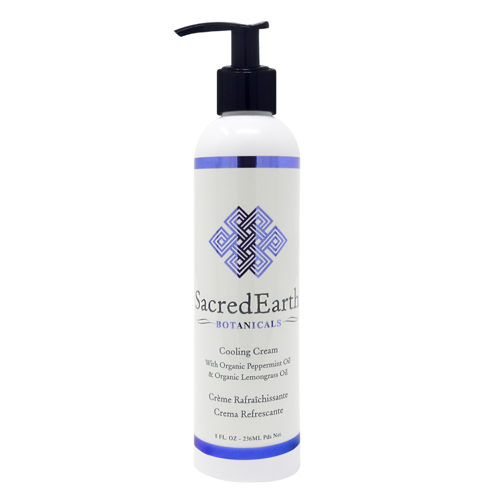 SacredEarth Botanicals Cooling Cream - 1/2 Gallon or 8oz