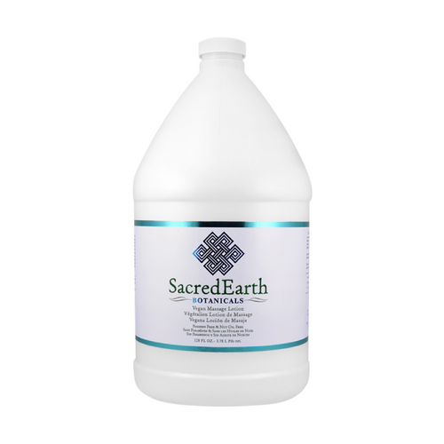 SacredEarth Massage Lotion - Paraben Free & Unscented