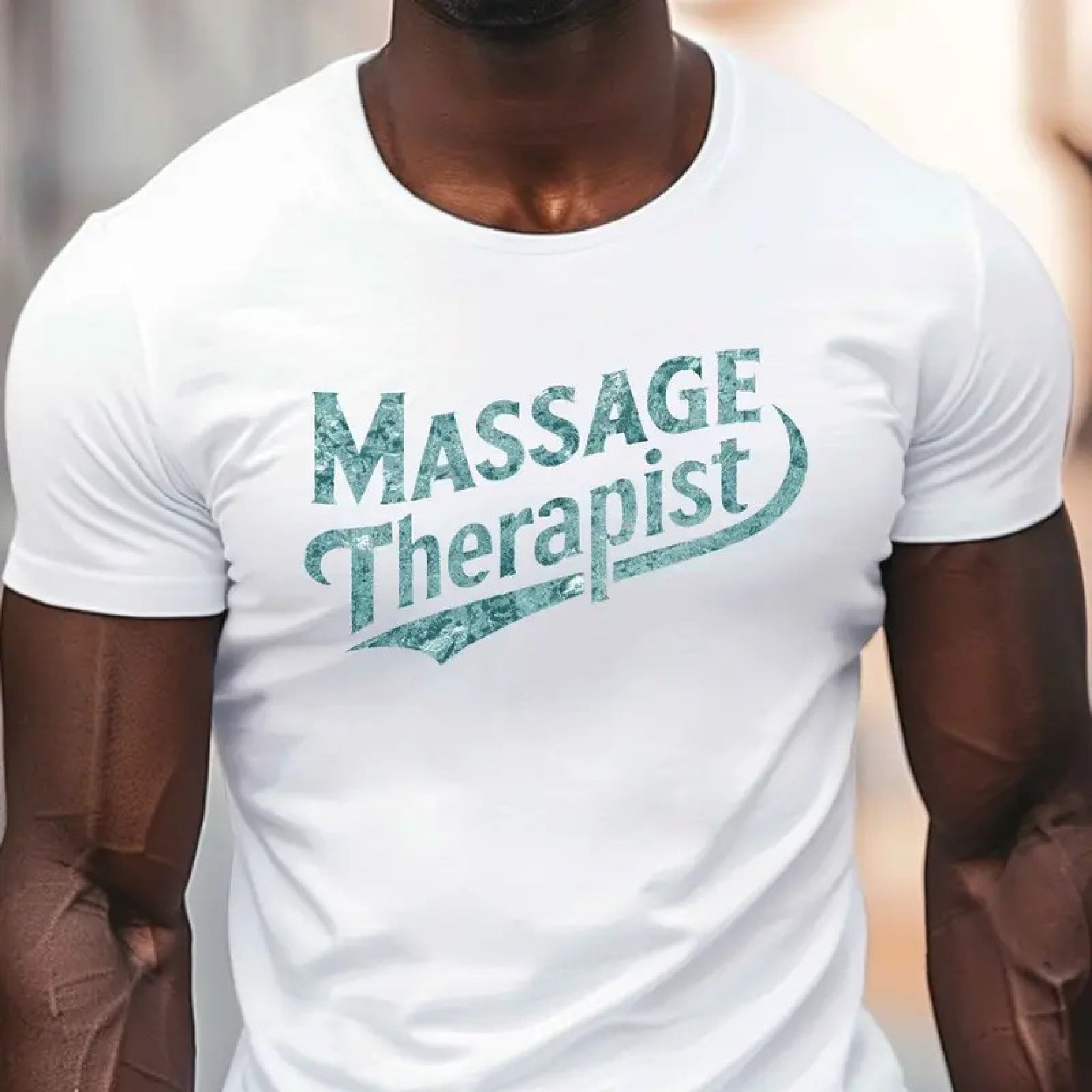 TShirt - Short Sleeve - White - Massage Therapist