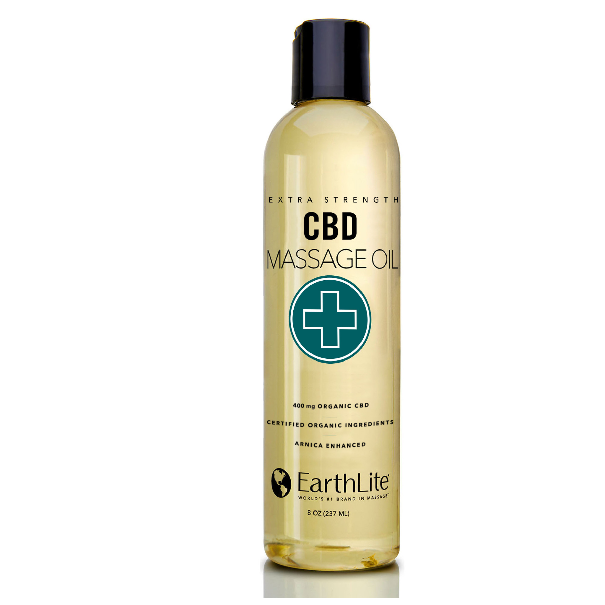 EarthLite Organic Extra Strength CBD Massage Oil