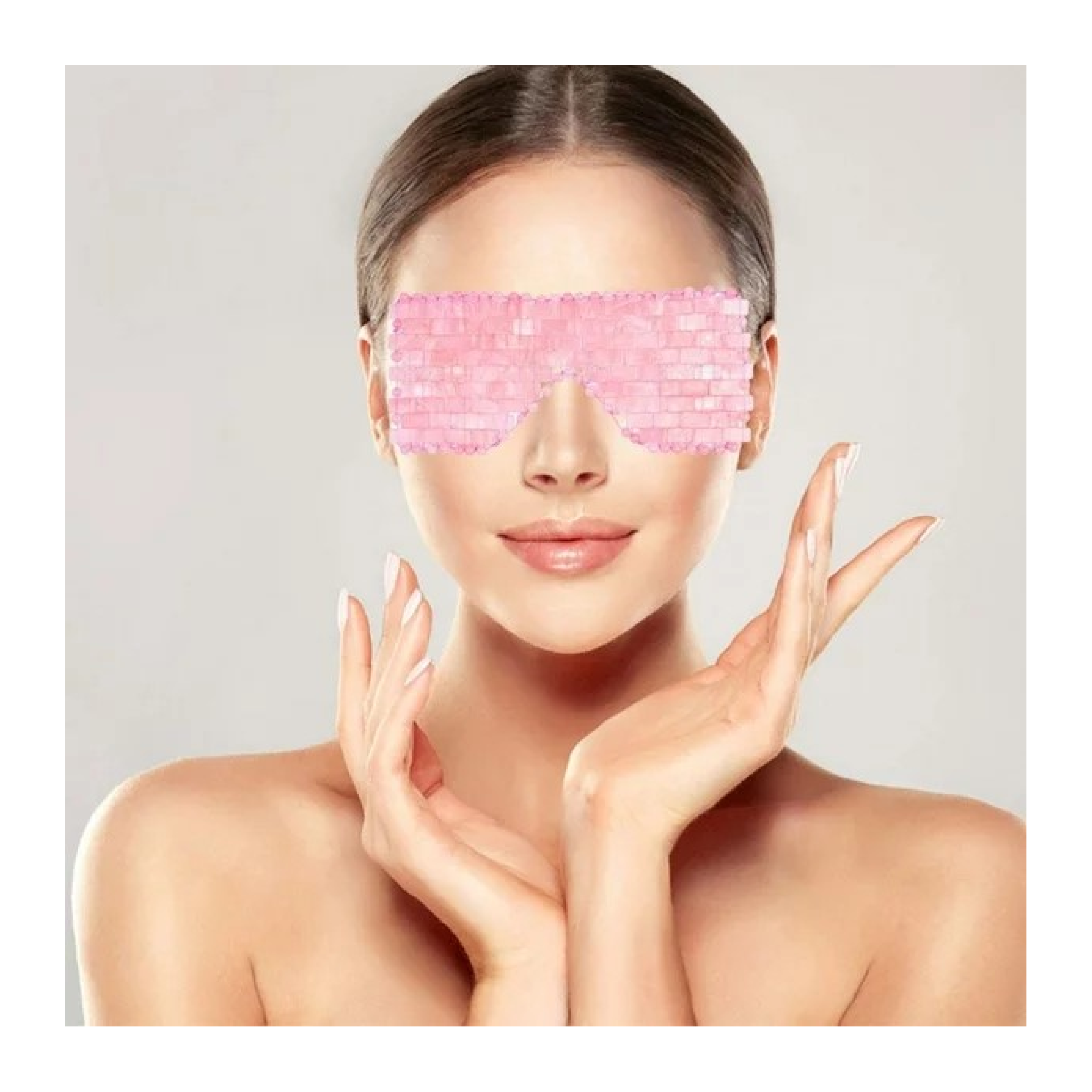 Eye Mask - Rose Quartz