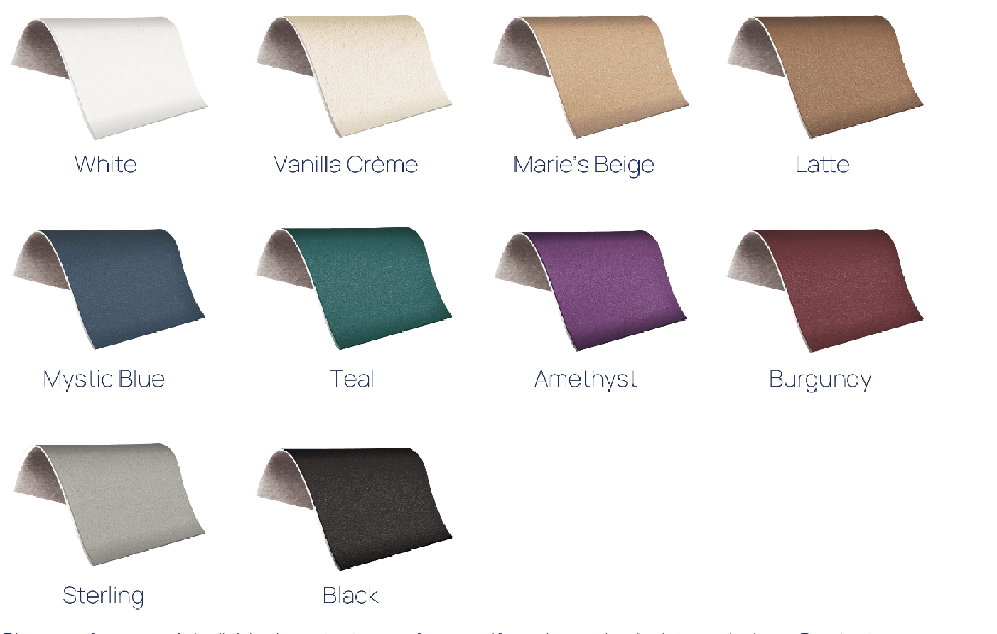 Ellora Vista Electric Lift Massage Table Color Options