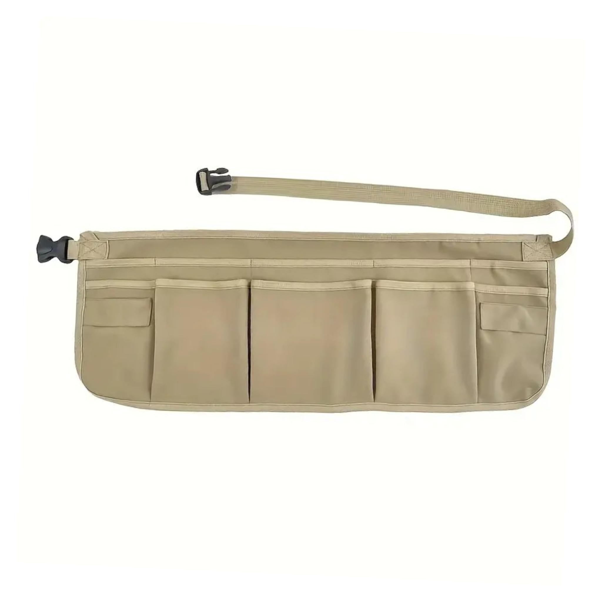 Stone Waist Apron - Khaki - 10 Pockets & 2 Loops
