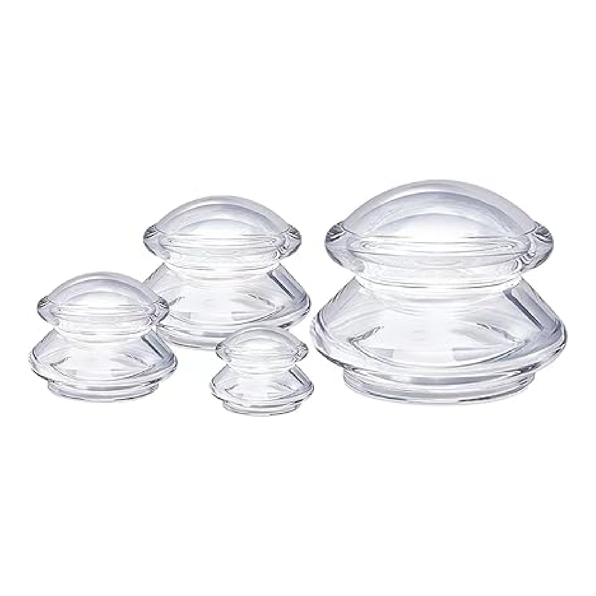 BodyMate 4 Piece Silicone Cupping Set