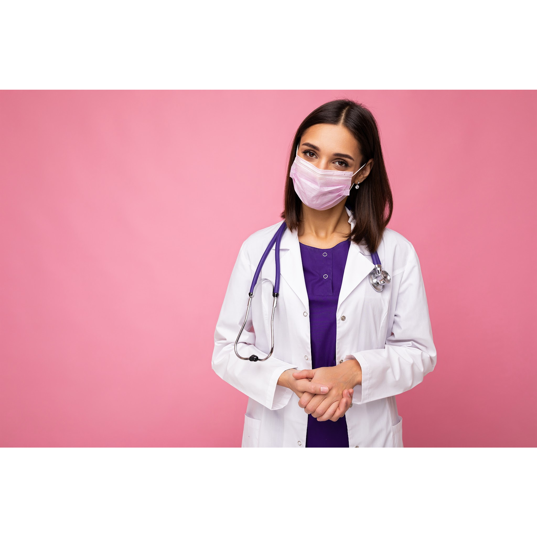 Face Mask - Surgical - ASTM Level 3 - Ear Loop - Pink