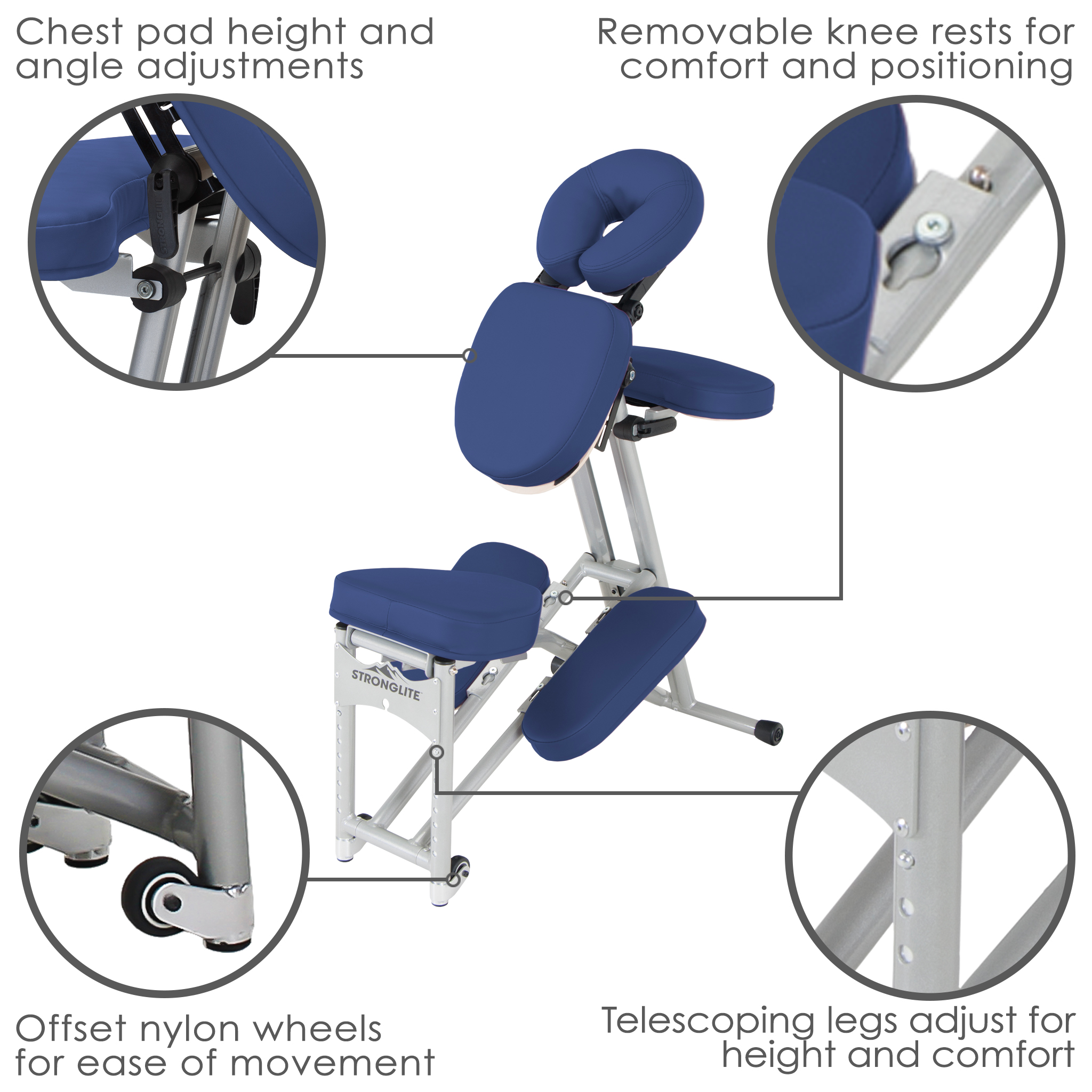 EarthLite Ergo Pro II Portable Massage Chair