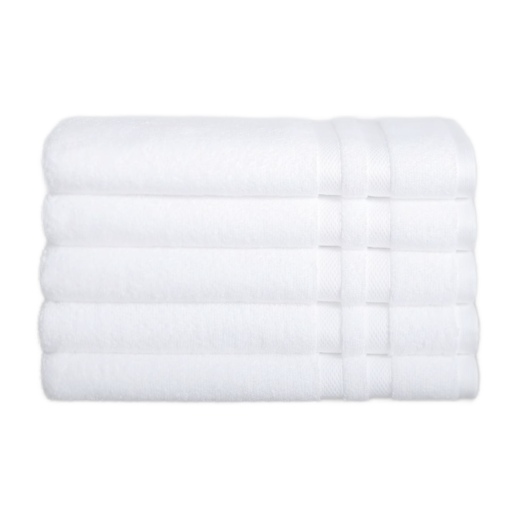 Bath Towel - White - Grandeur - 100% Cotton