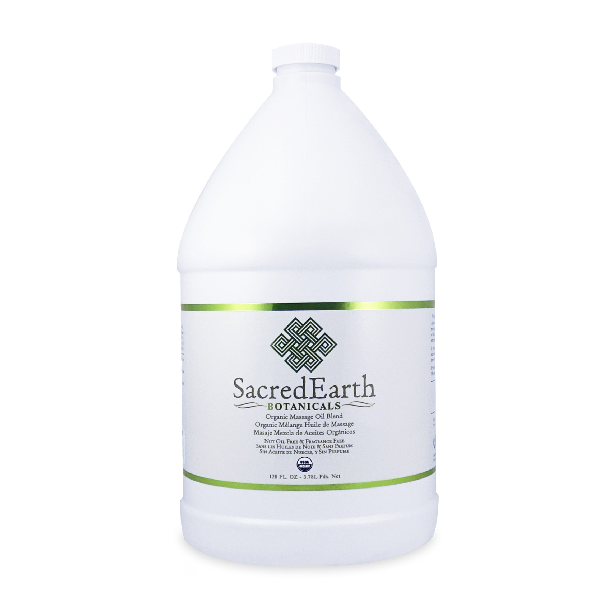 SacredEarth Massage Oil Blend - USDA Organic