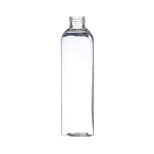 Clear PET Plastic Bottle 8 oz