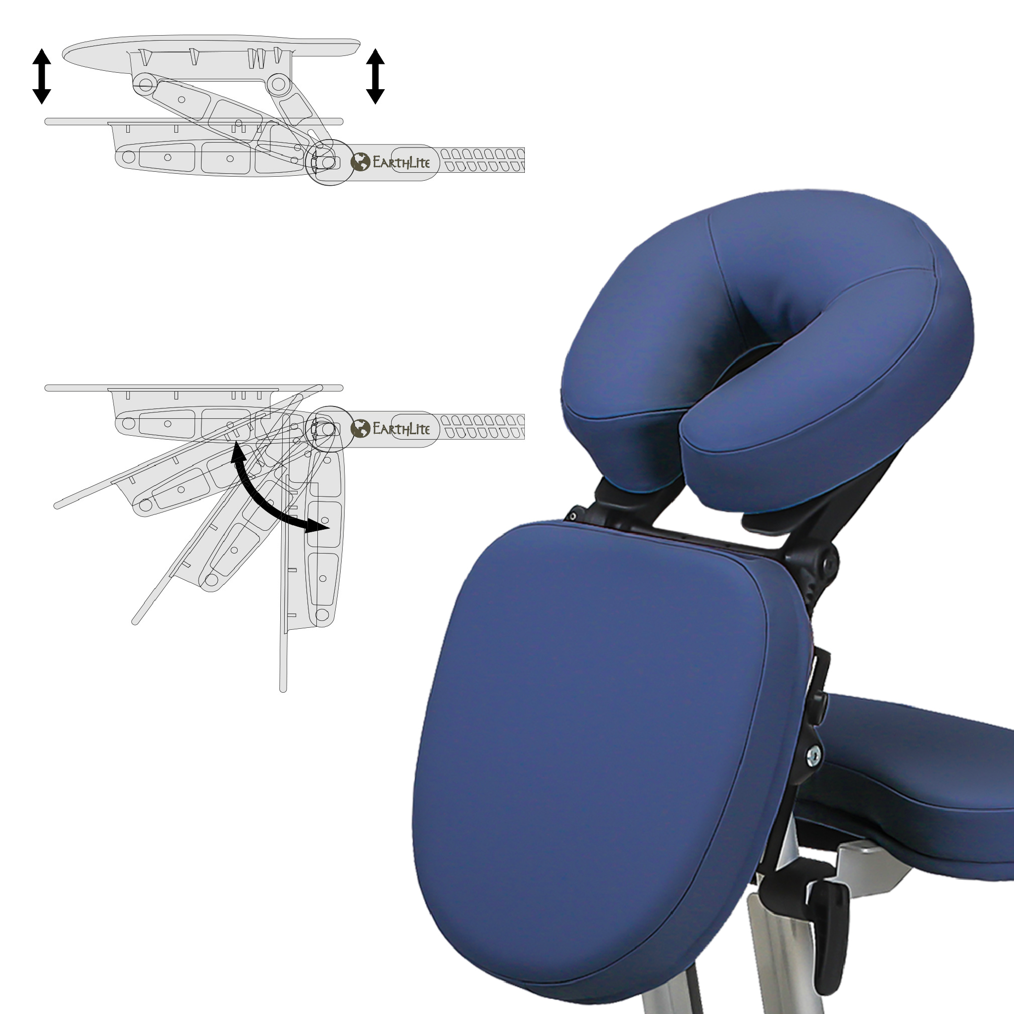 EarthLite Ergo Pro II Portable Massage Chair