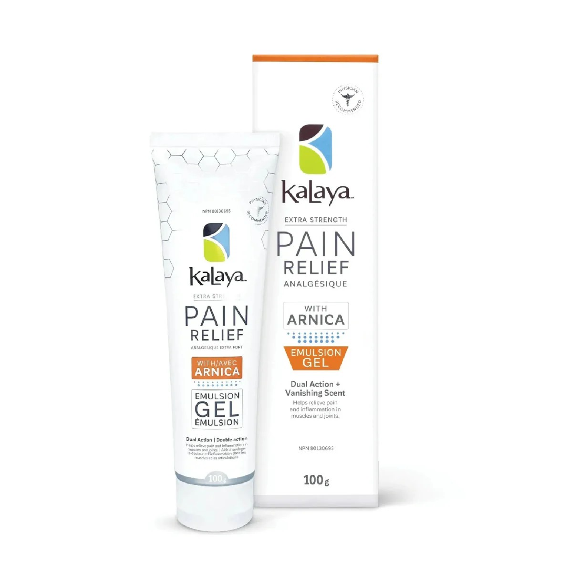 KaLaya Extra Strength Pain Relief Gel with Arnica - 100g