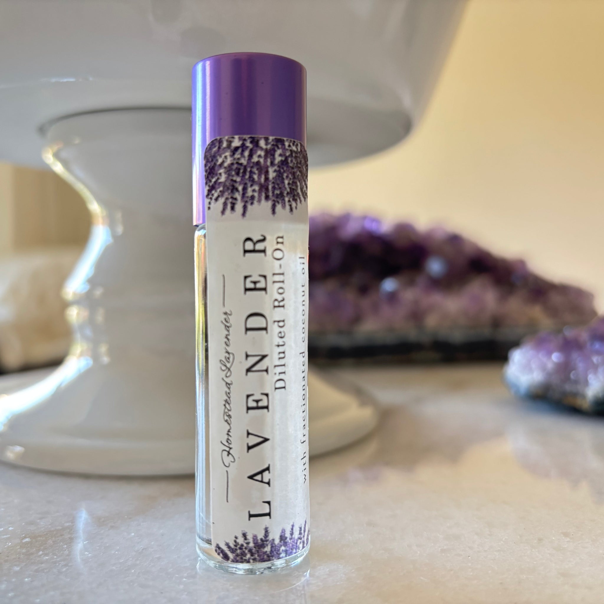 Homestead Lavender - Roll On (10ml) - Diluted with Coconut Oil
