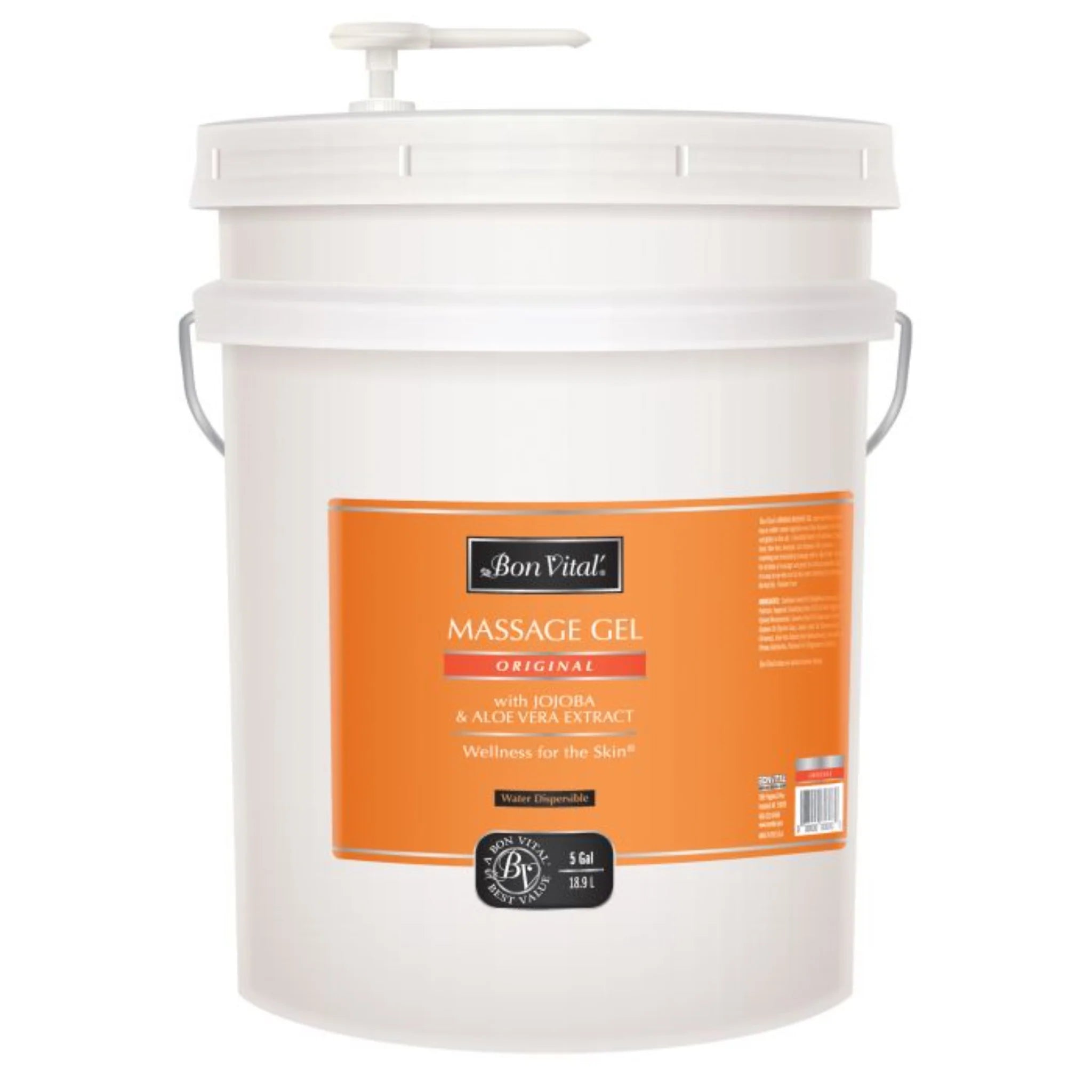 5 gallon pump shown on 5 gallon pail