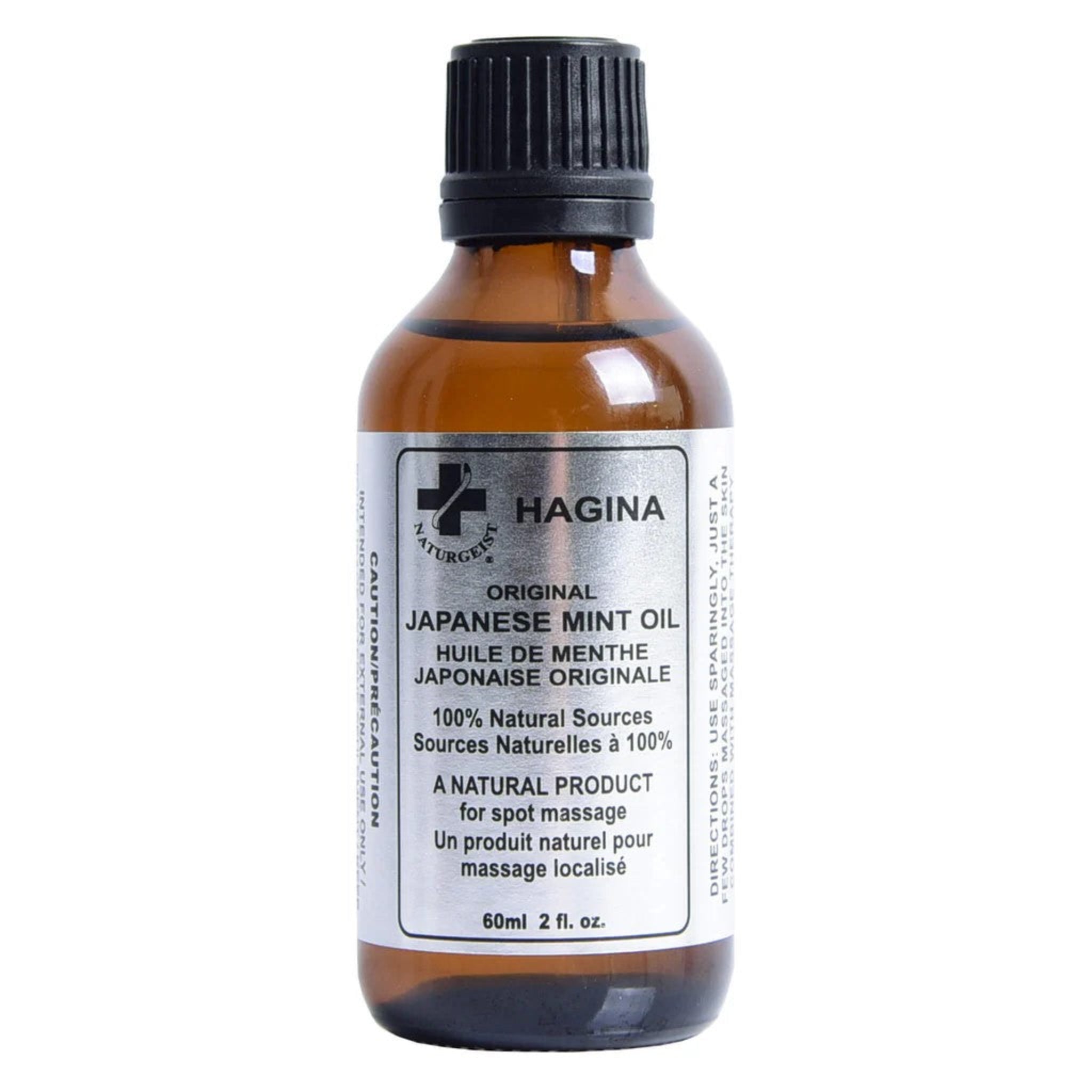 HAGINA - Japanese Mint Oil - Analgesic - 60 ml