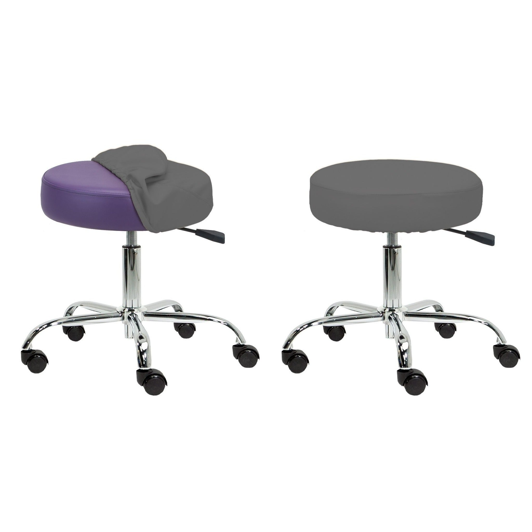 EarthLite Stool Seat Cover Gray
