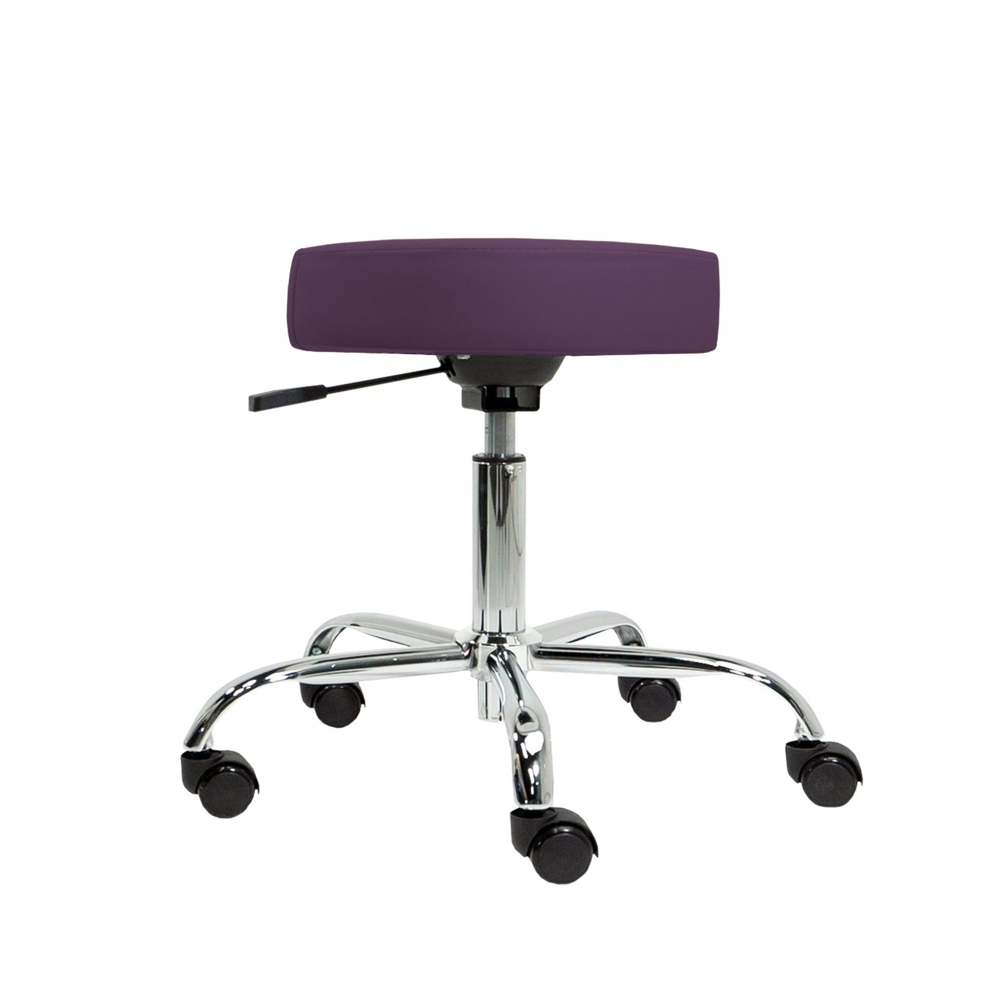EarthLite Pneumatic Rolling Massage Stool Low Height Amethyst