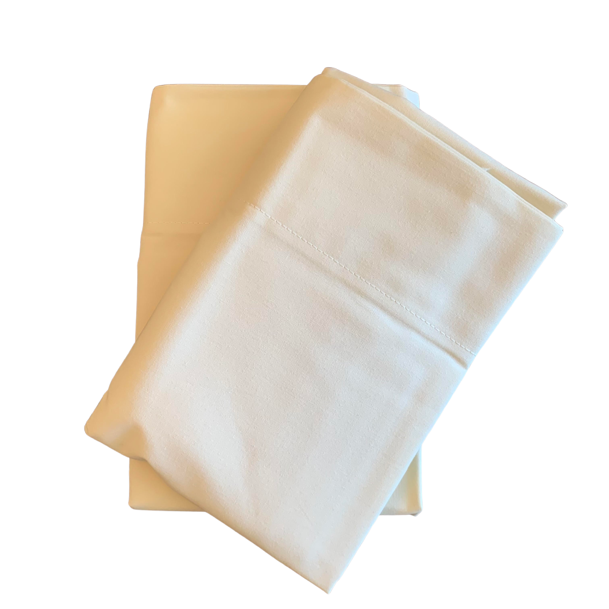 Pillow Case - Poly Cotton - King Size - Beige