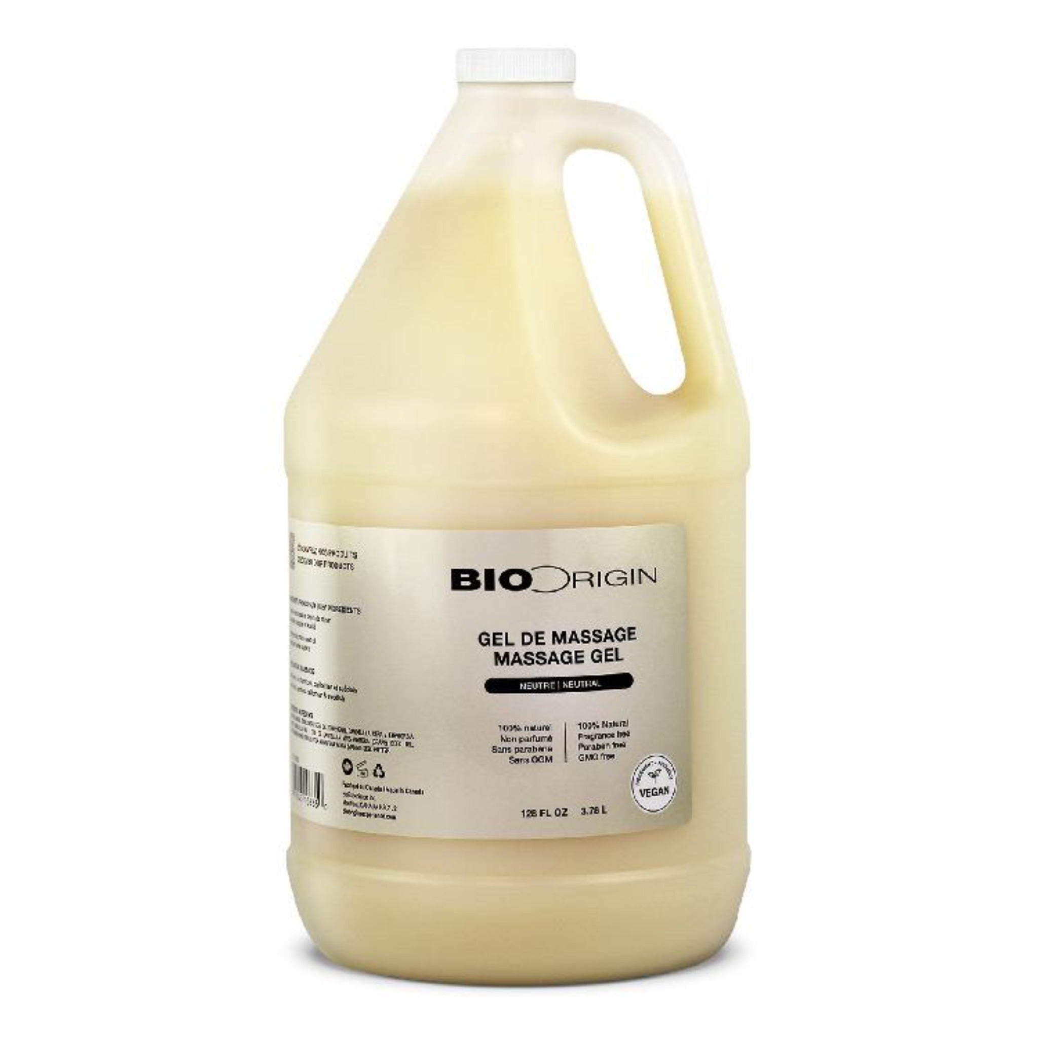BIO ORIGINE - Gel de Massage - Neutre - Fabriqué au Canada