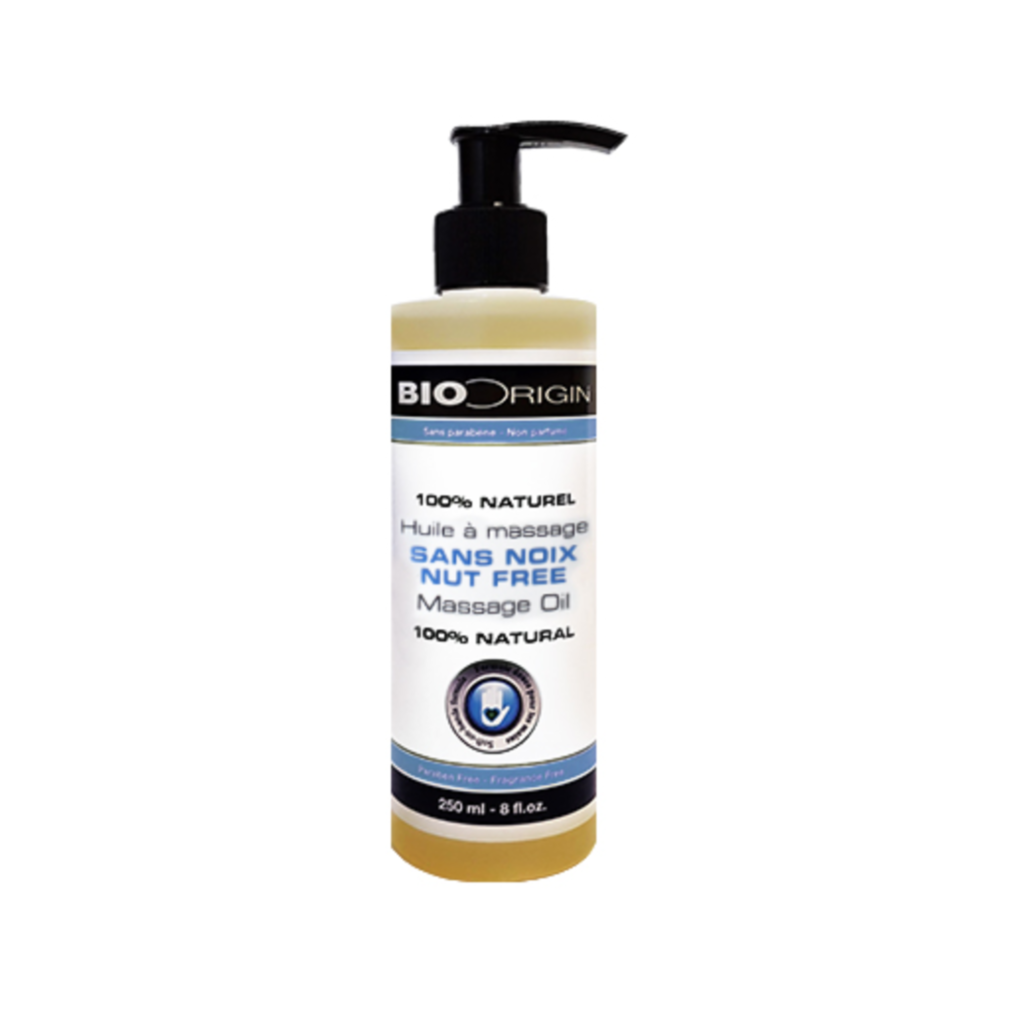 BIO Origin Massage Oil No Nut Oils Safflower Grapeseed Avocado