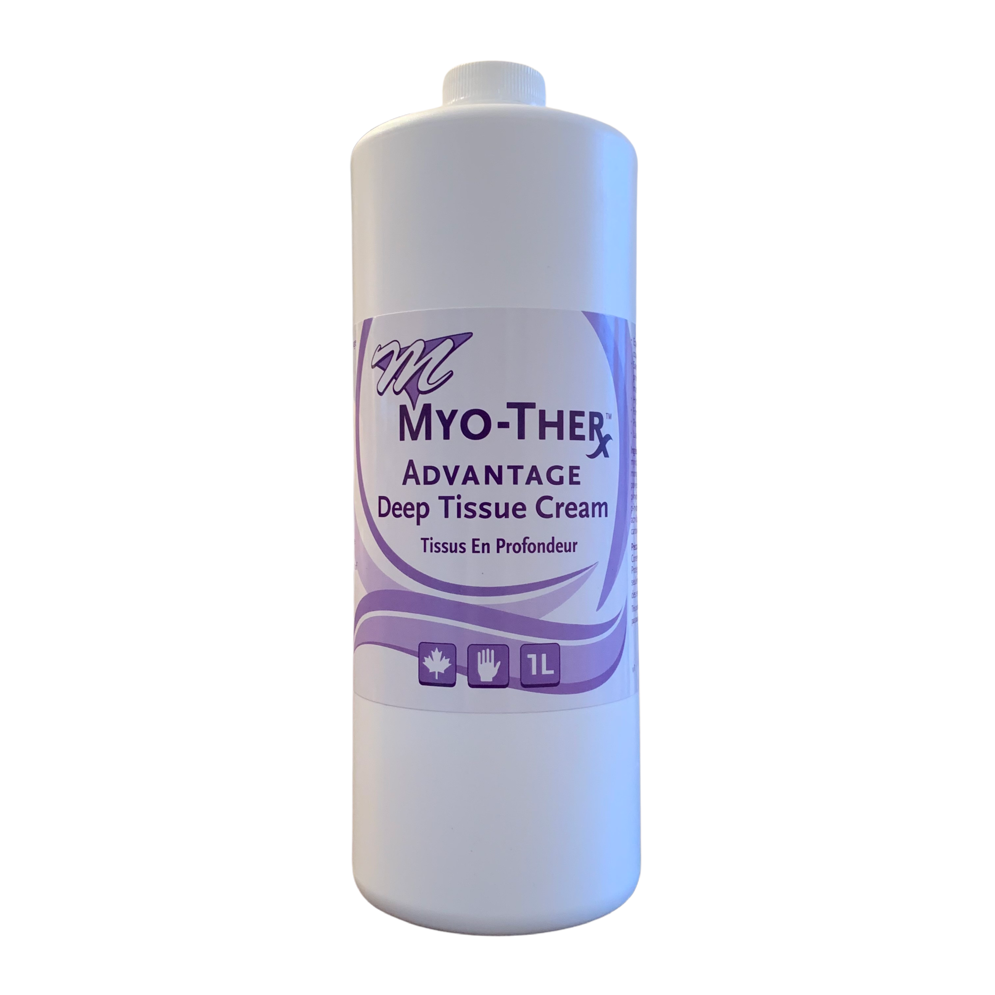 MYO-THER Advantage Deep Tissue Cream - 1L or 4L - Made in Canada