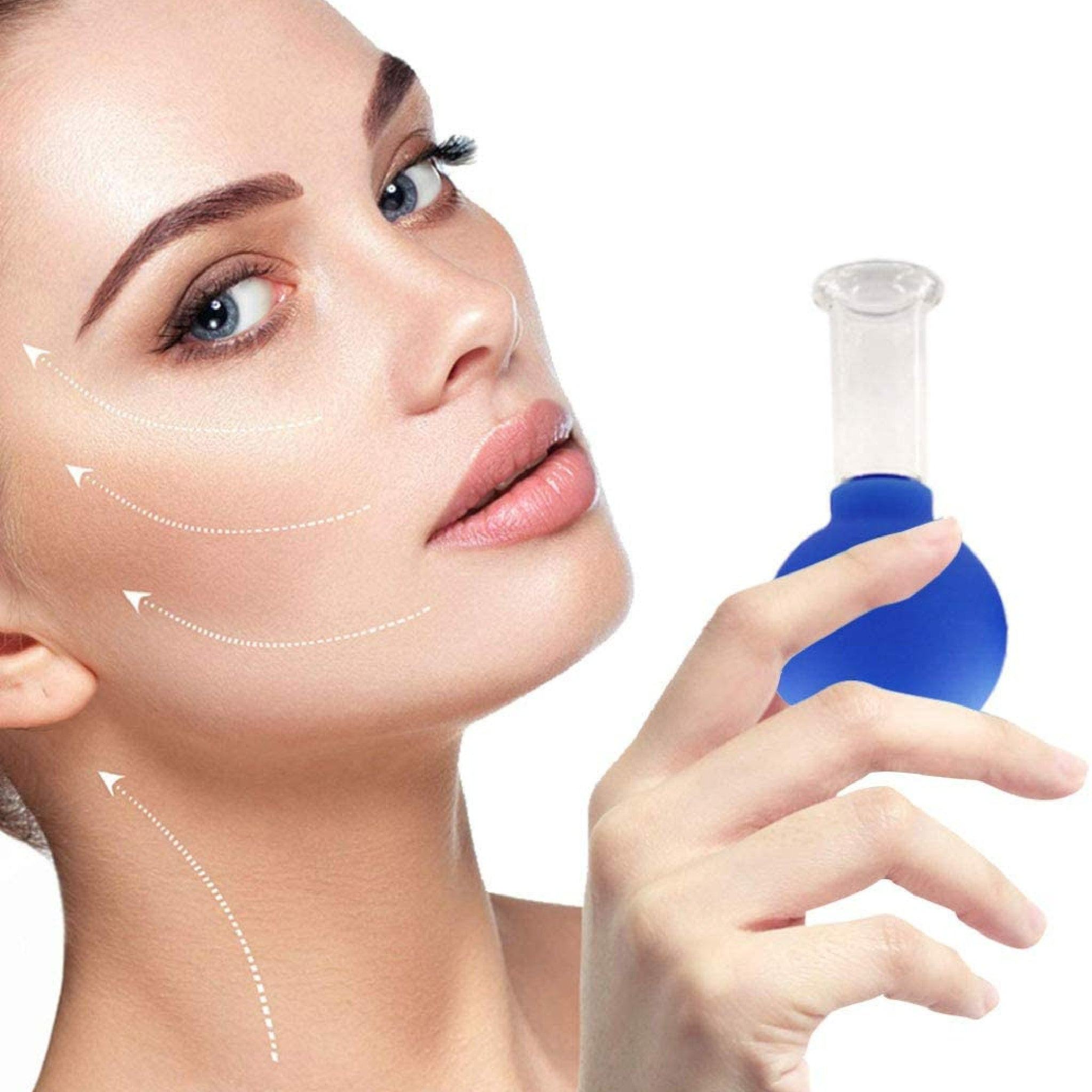 4 Piece Glass Facial Cupping Set