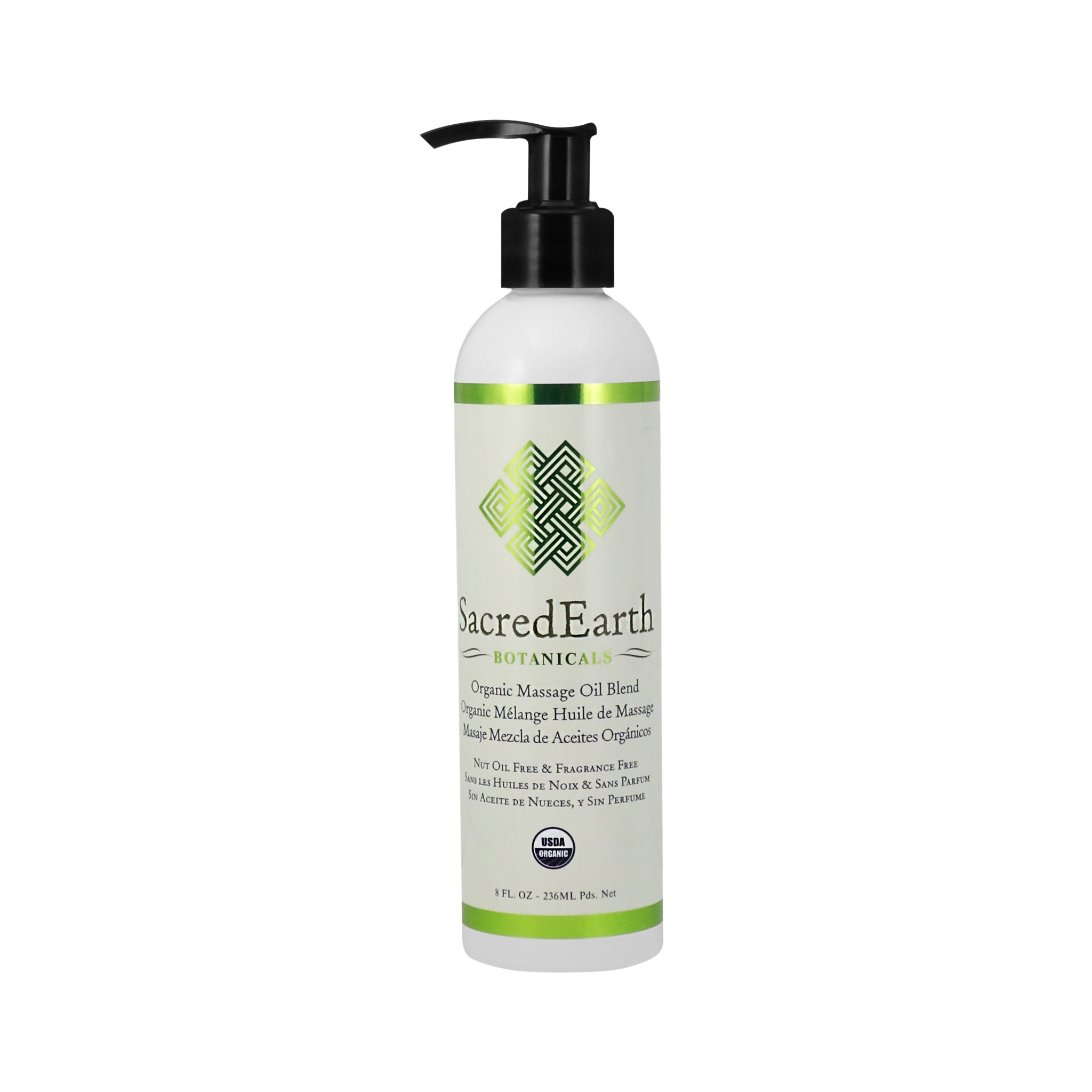 SacredEarth Massage Oil USDA Organic