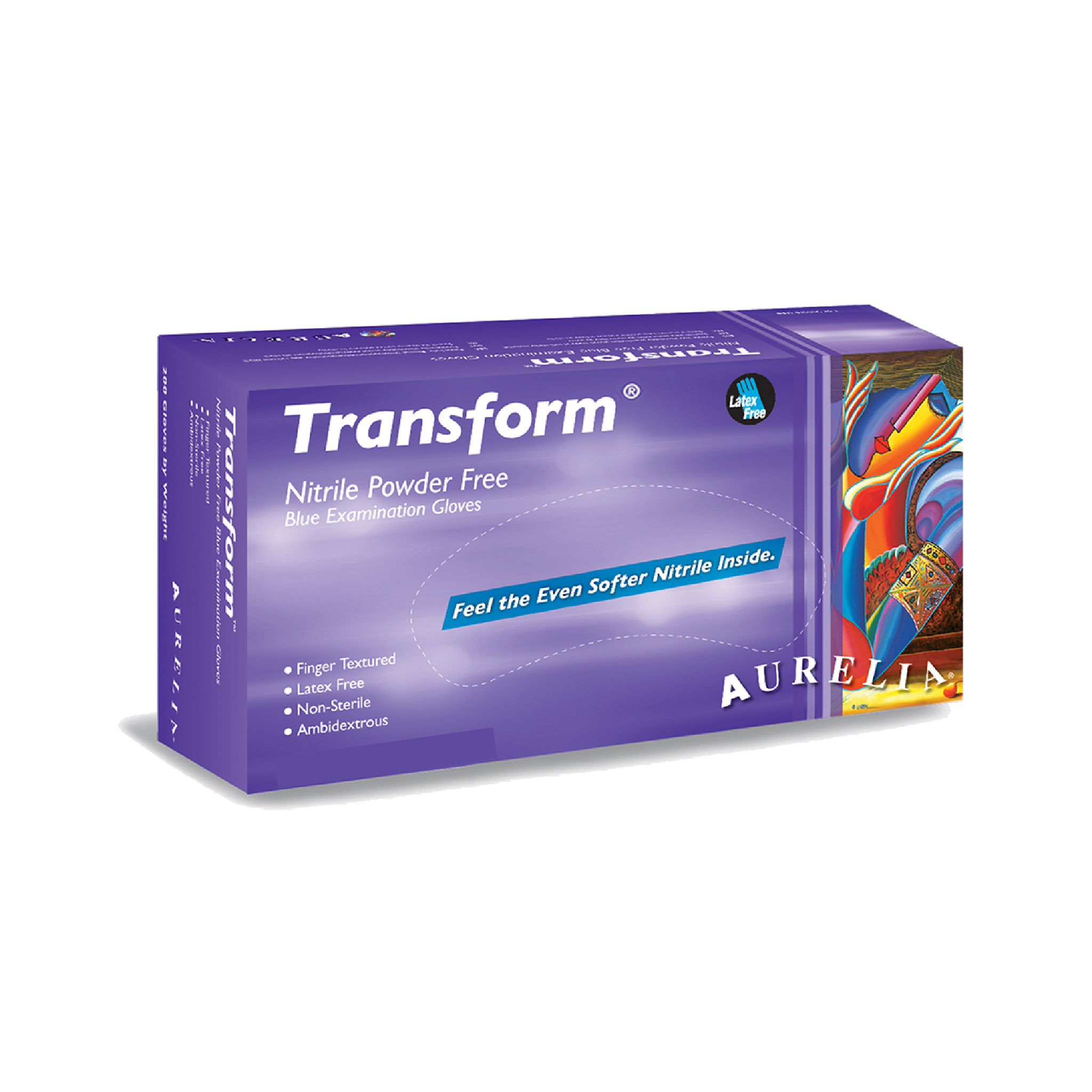 Gants d'examen - Nitrile - Aurelia® Transform® - Sans latex ni poudre