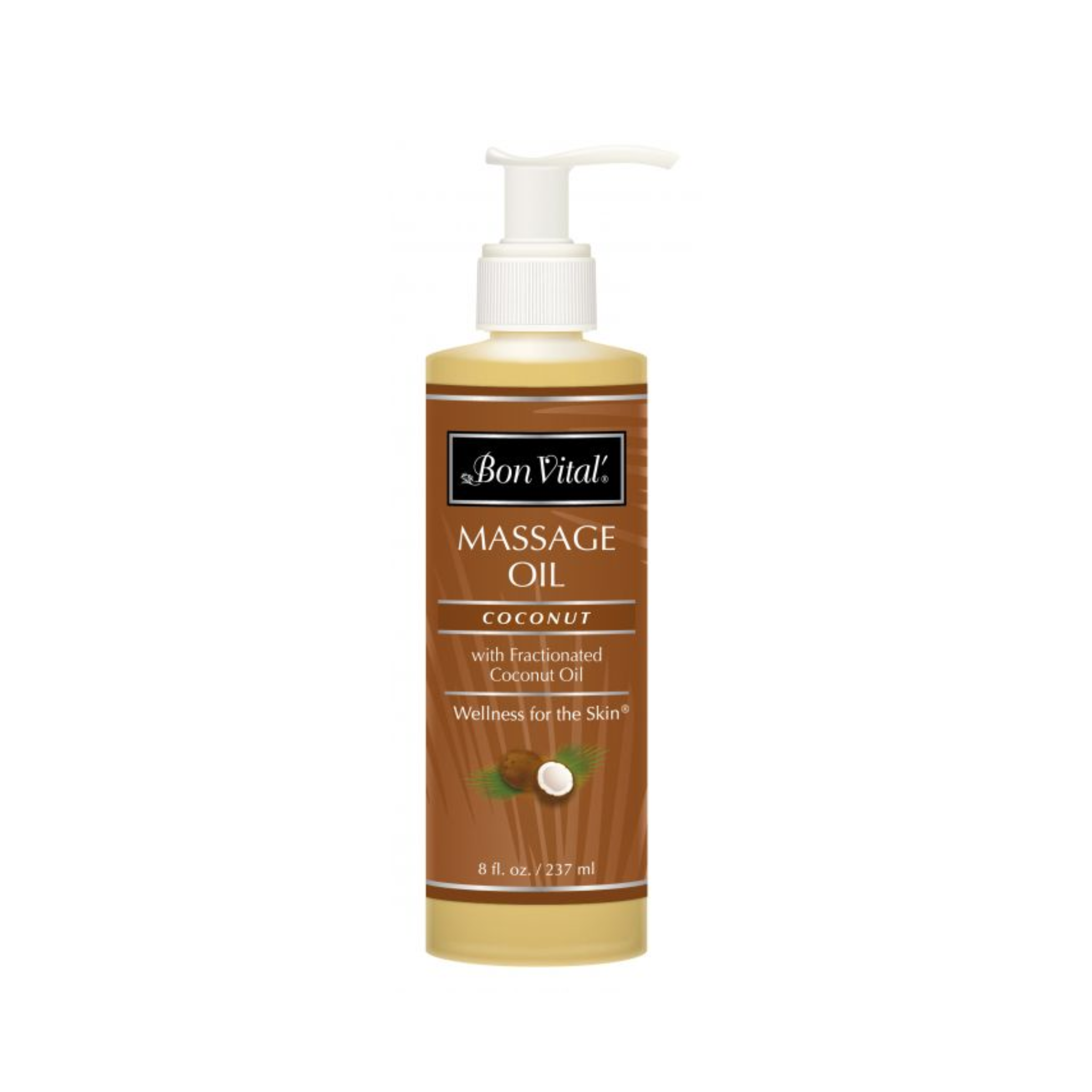 Bon Vital - Massage Oil - Coconut - 100% Pure Oil