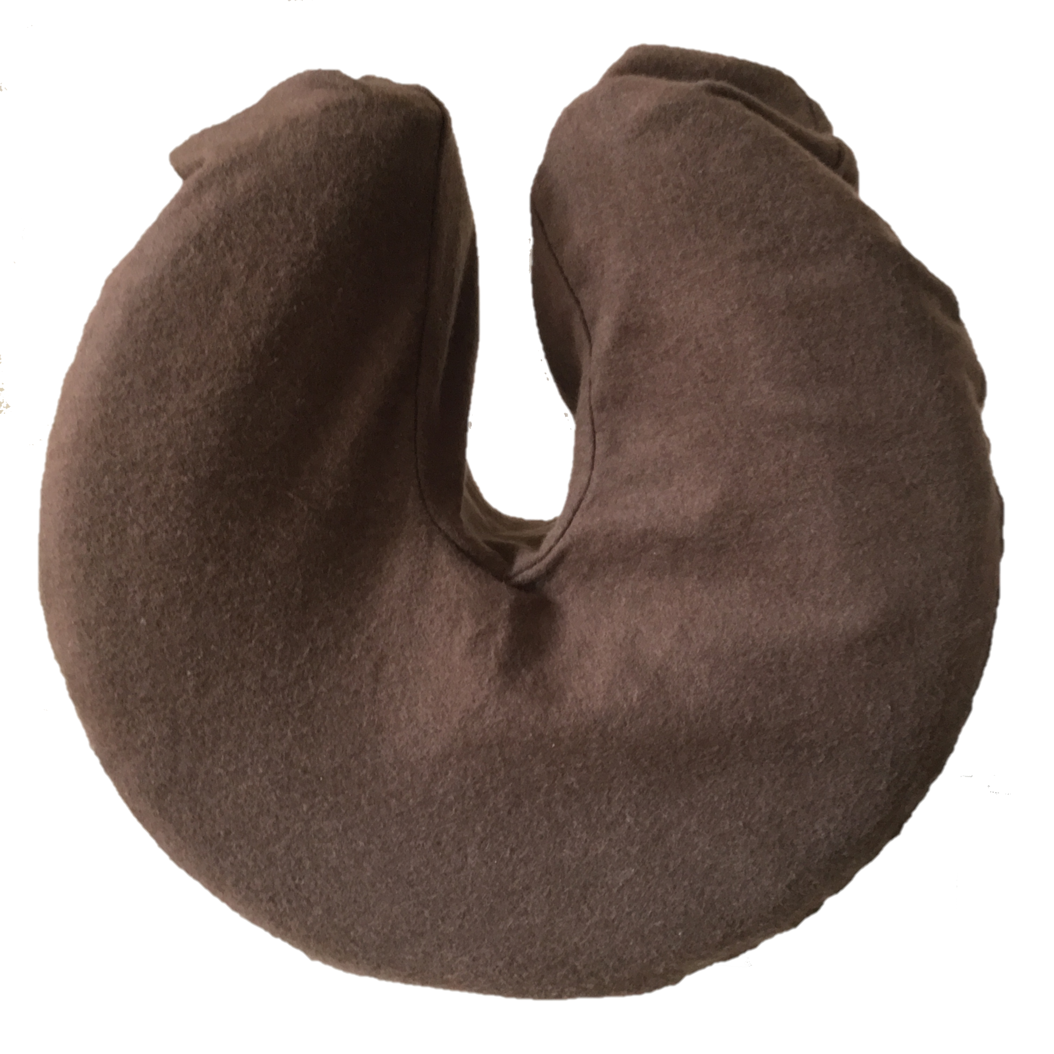 Brown Flannel Face Rest Cover for Massage Table