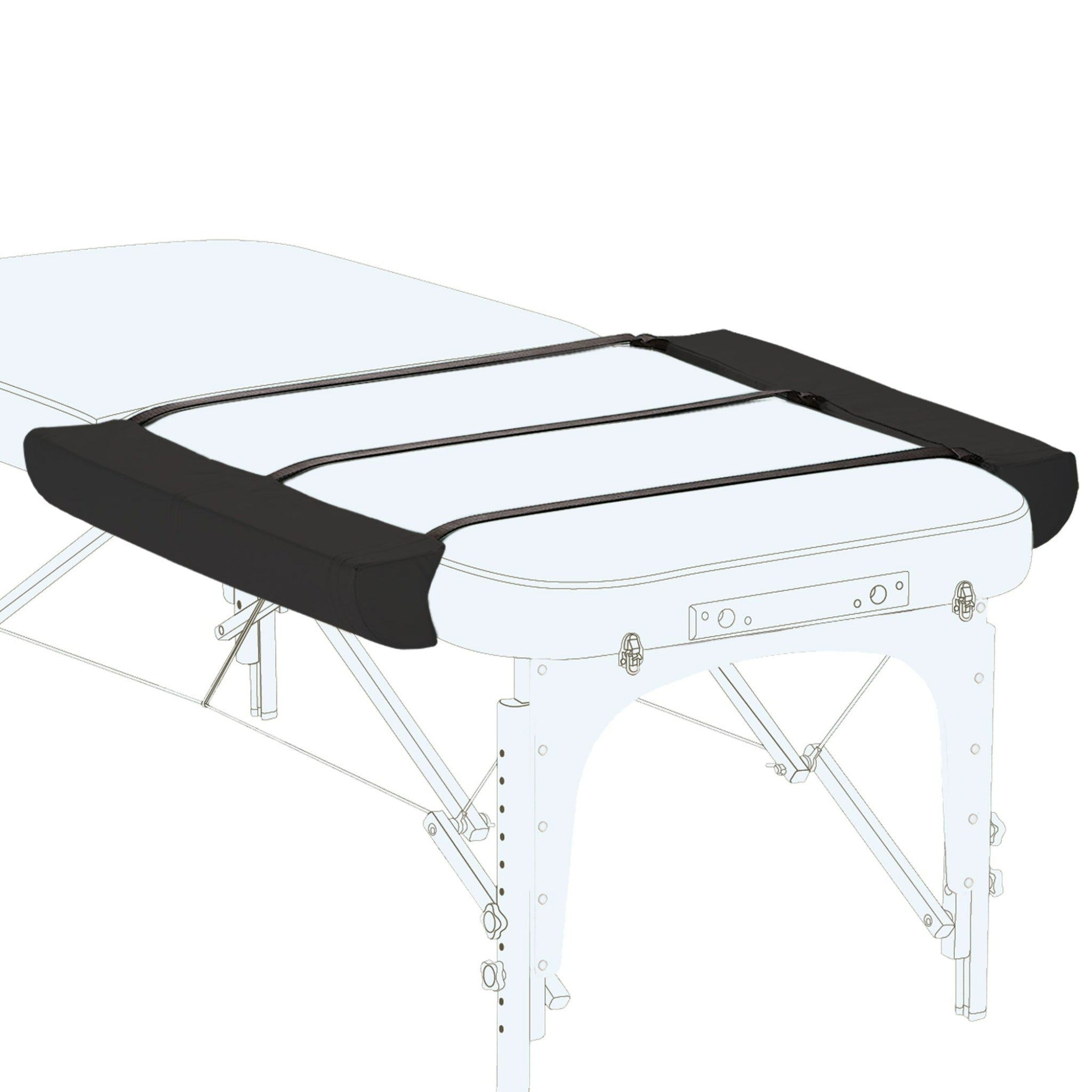 EarthLite Armrest Bolster Black