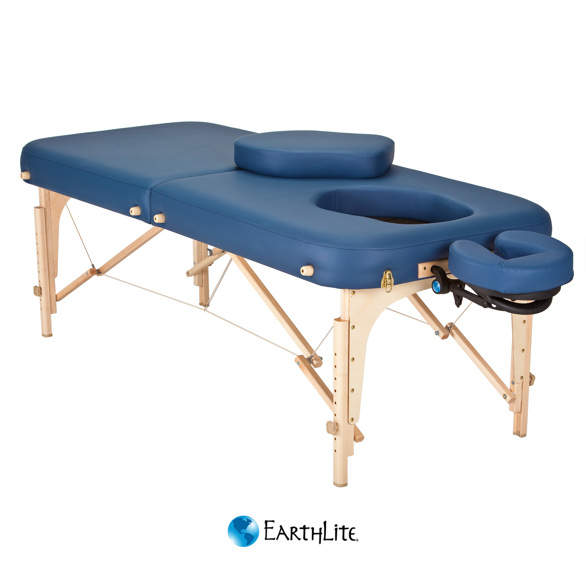 EarthLite Spirit Pregnancy Massage Table Mystic Blue