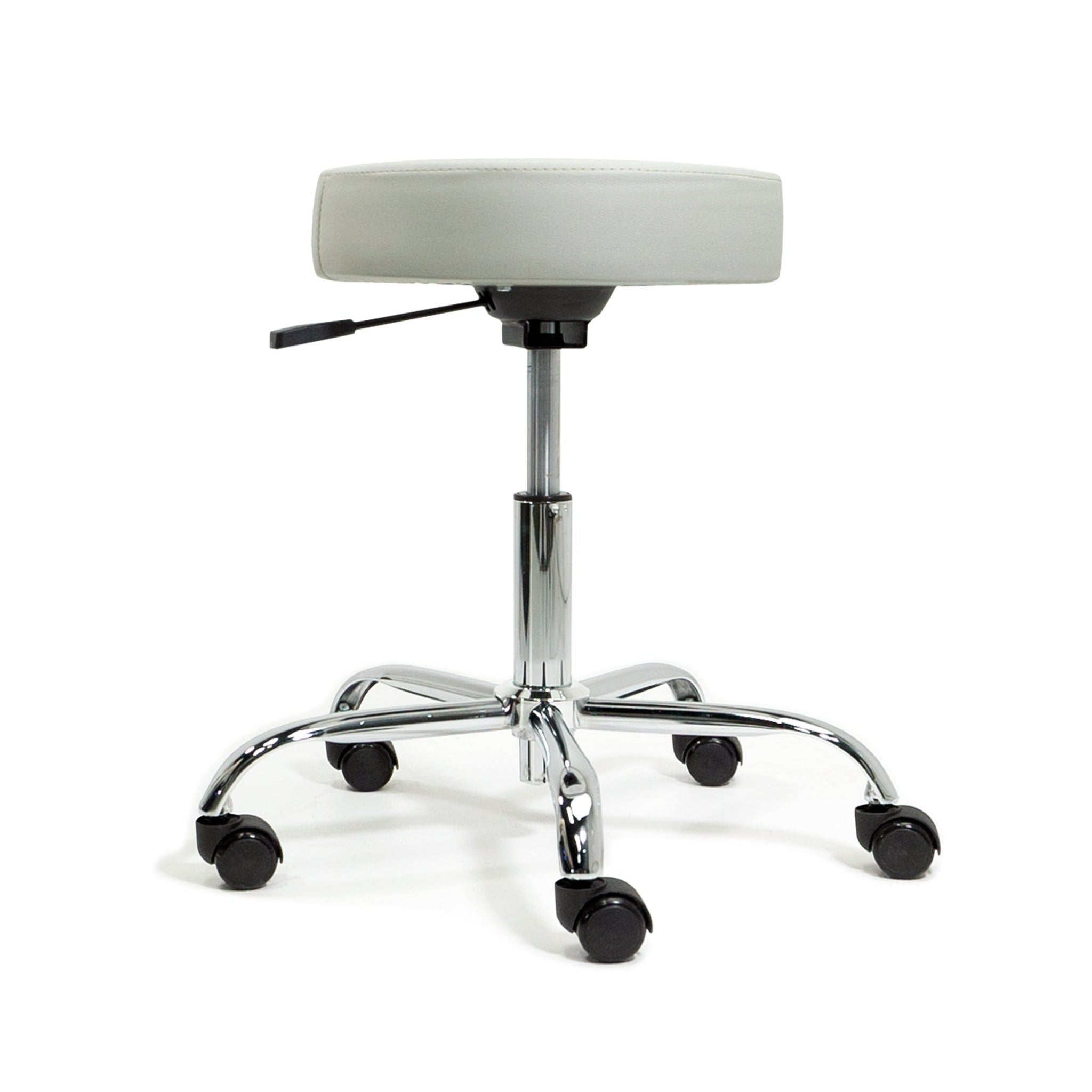 EarthLite Standard Height Rolling Stool Sterling