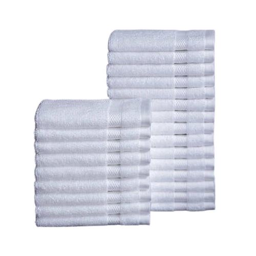 Face Cloths 100% Cotton White