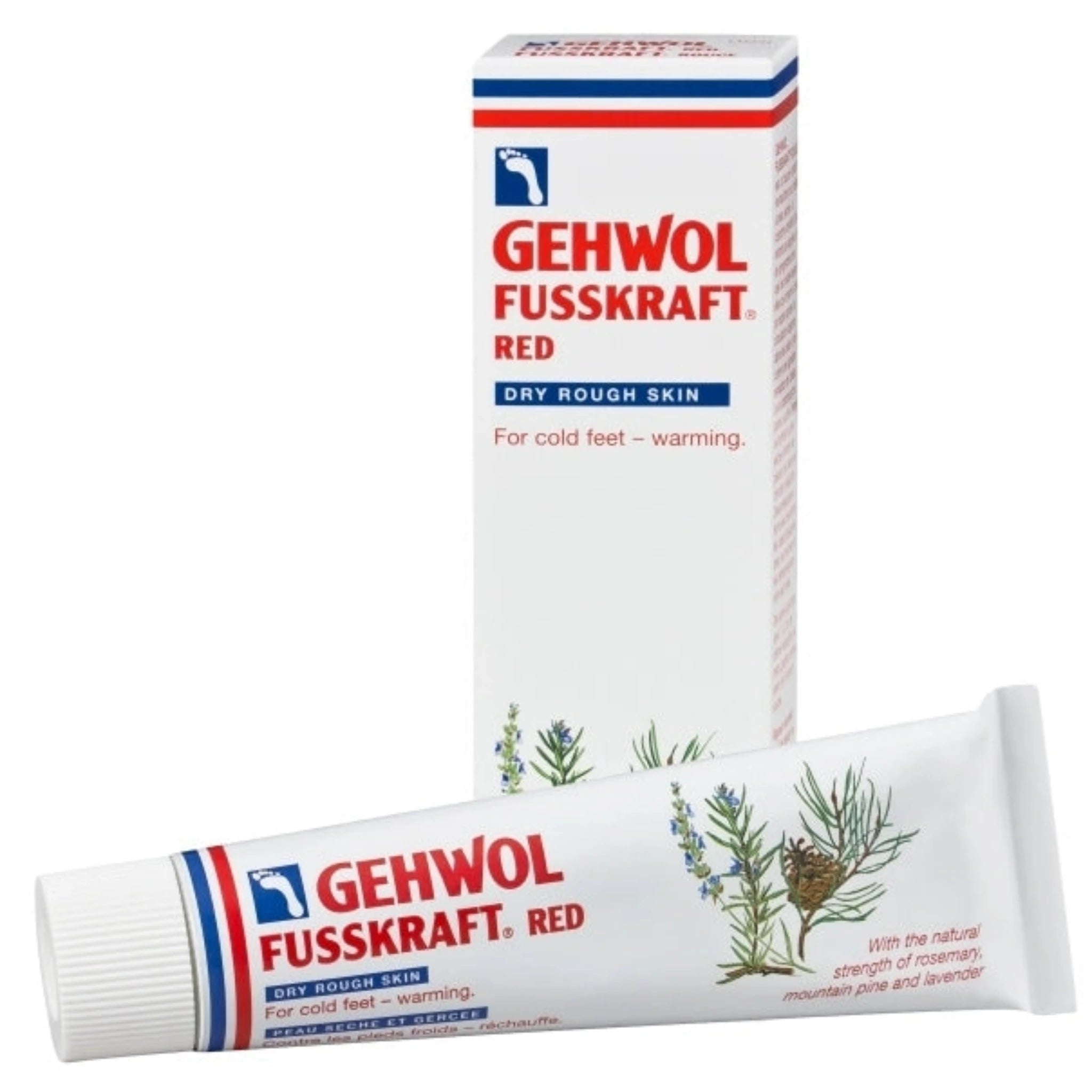 Gehwol Fusskraft® Red - Foot Cream - 75 mL (2.6 oz)