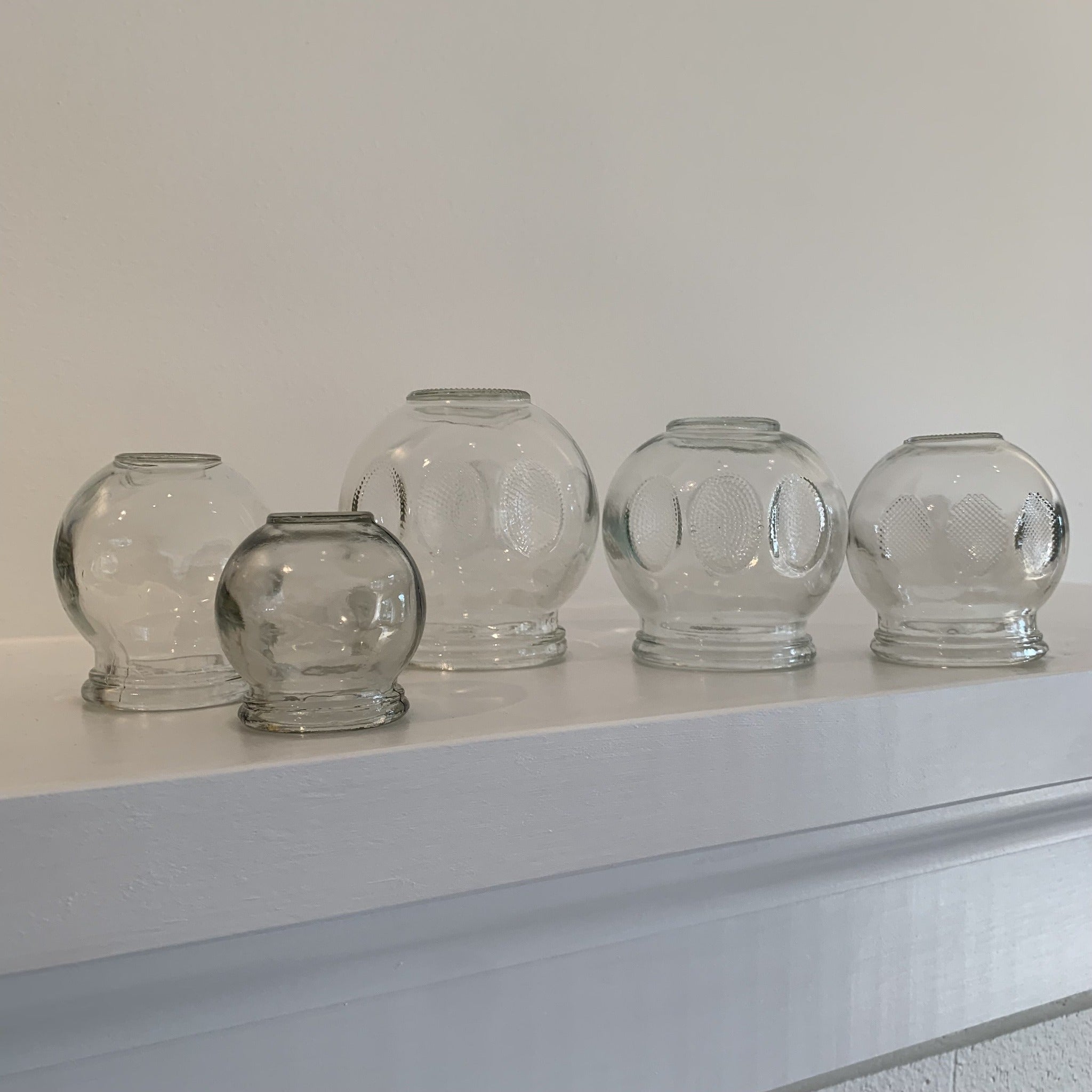 5 Piece Glass Cupping Set TCM