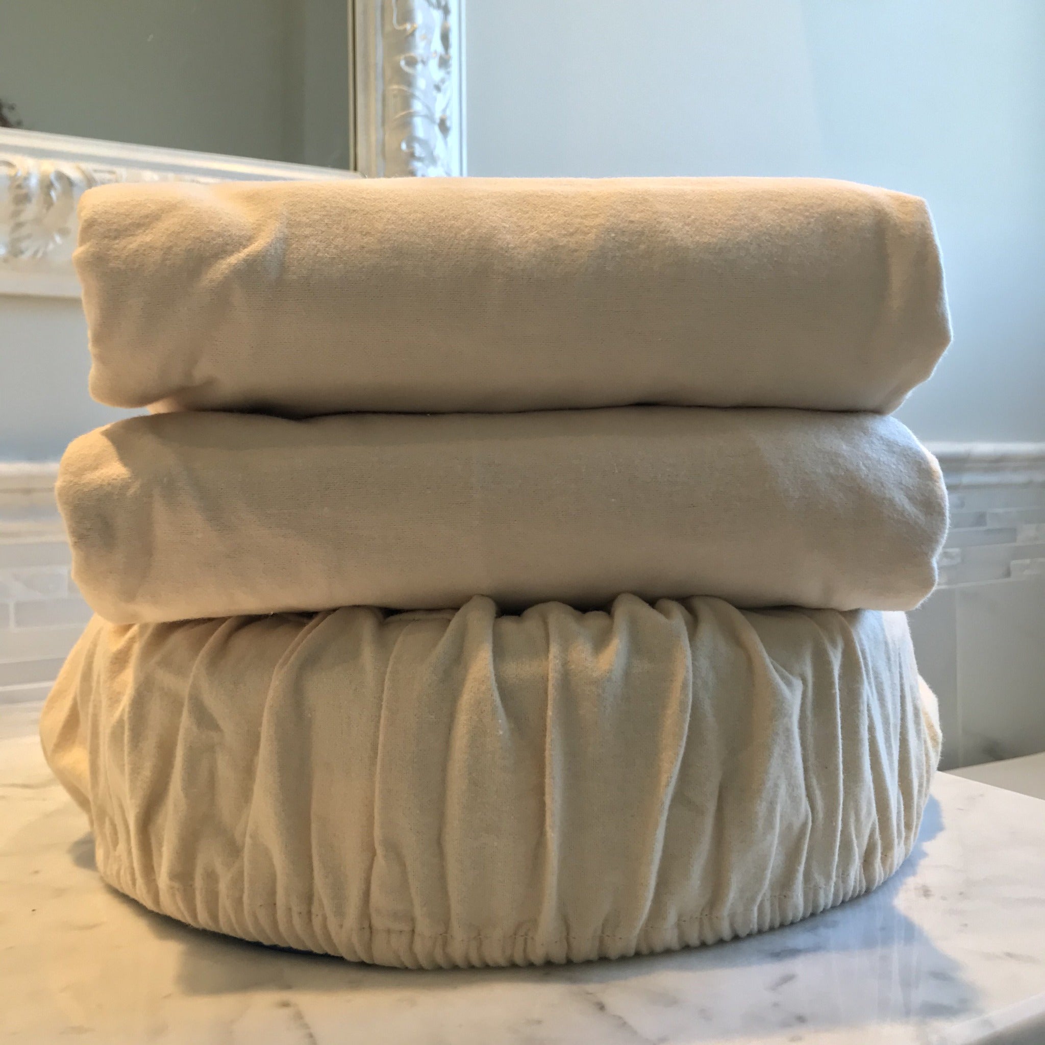 Three Piece Massage Flannel Sheet Set