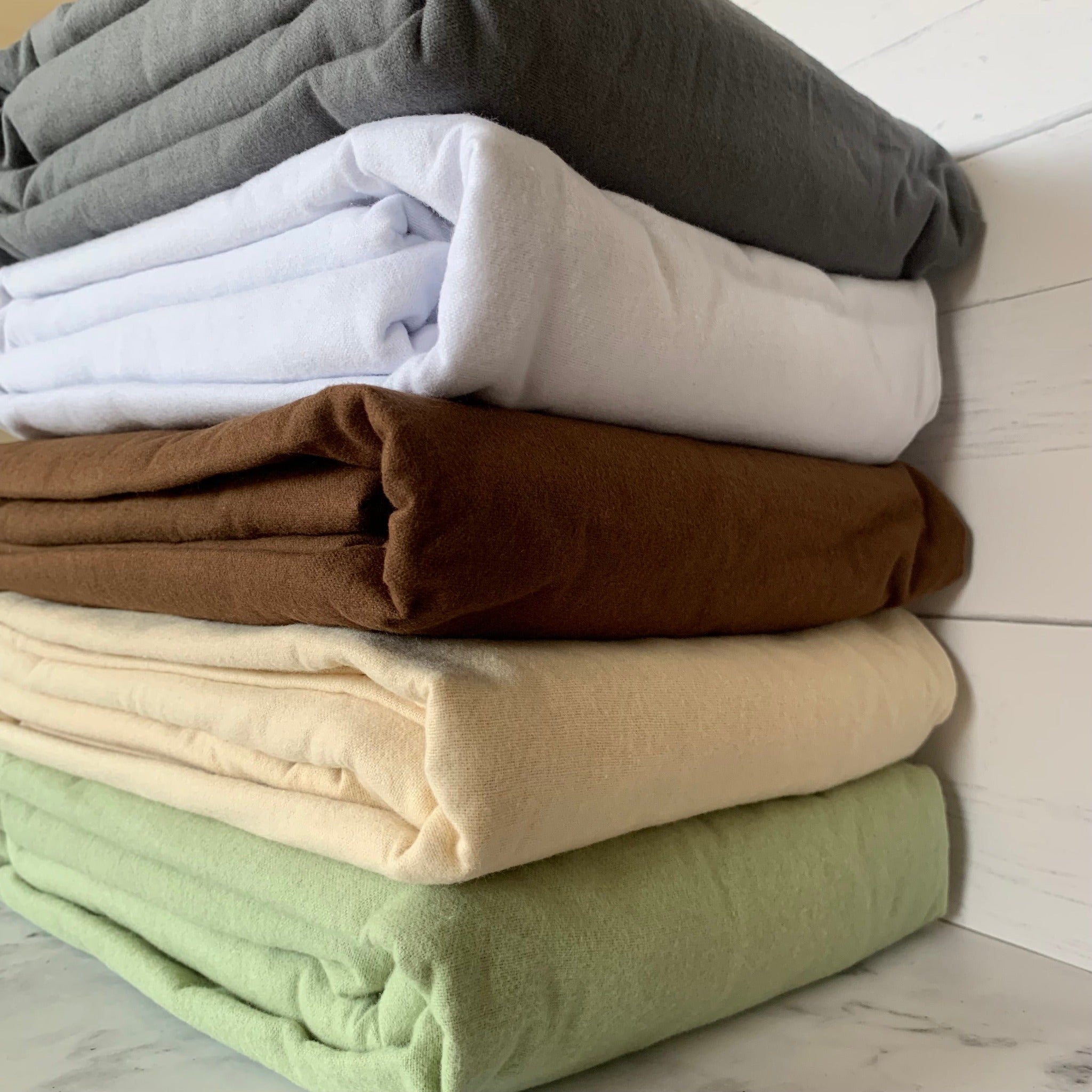 Flat Flannel Massage Sheets