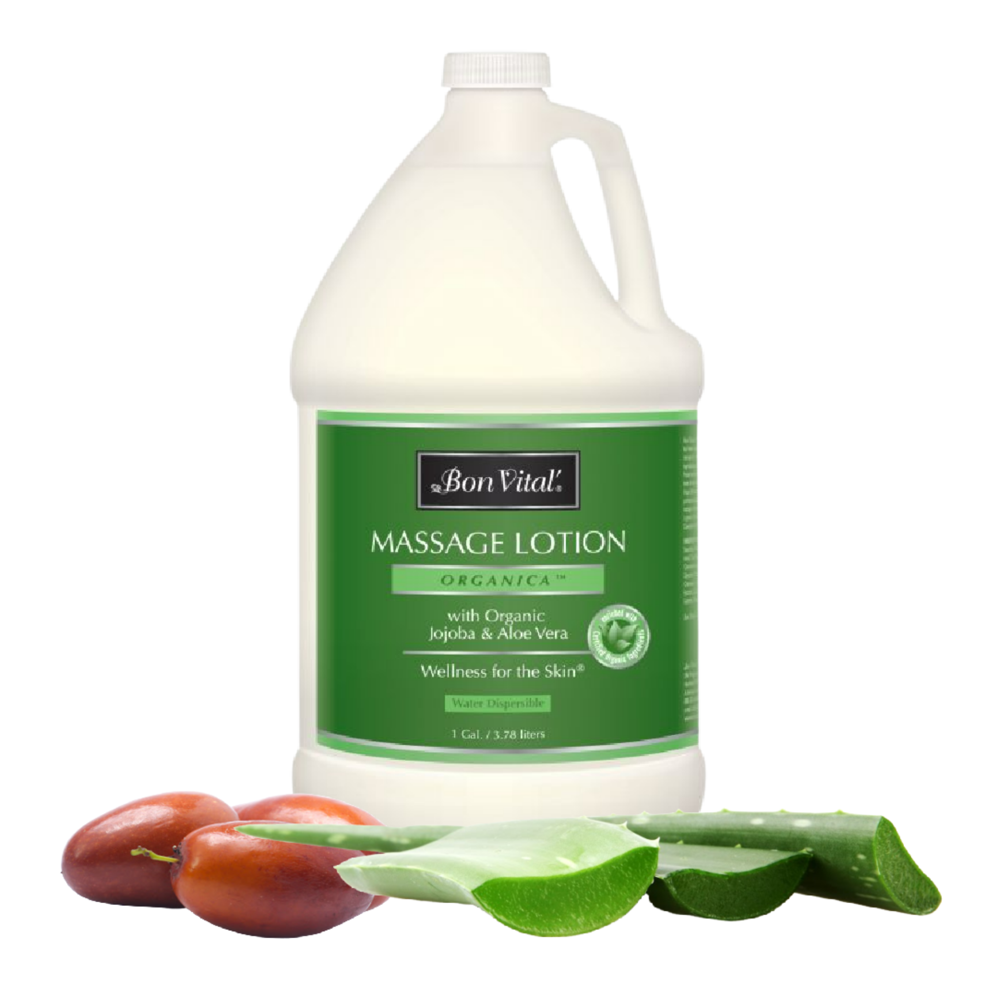 Bon Vital Organica Massage Lotion with Aloe Vera and Jojoba