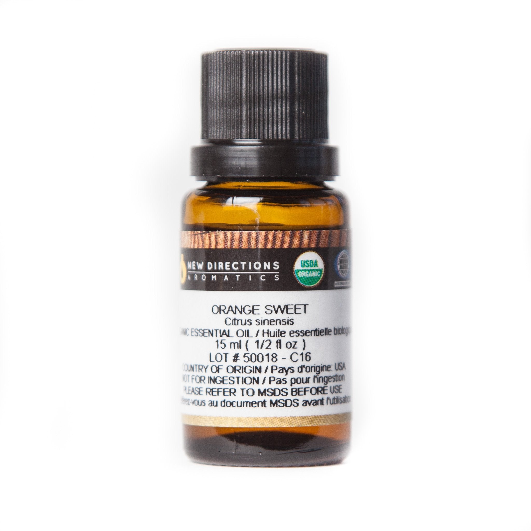 Orange (Sweet) โ Essential Oil - USDA Organic