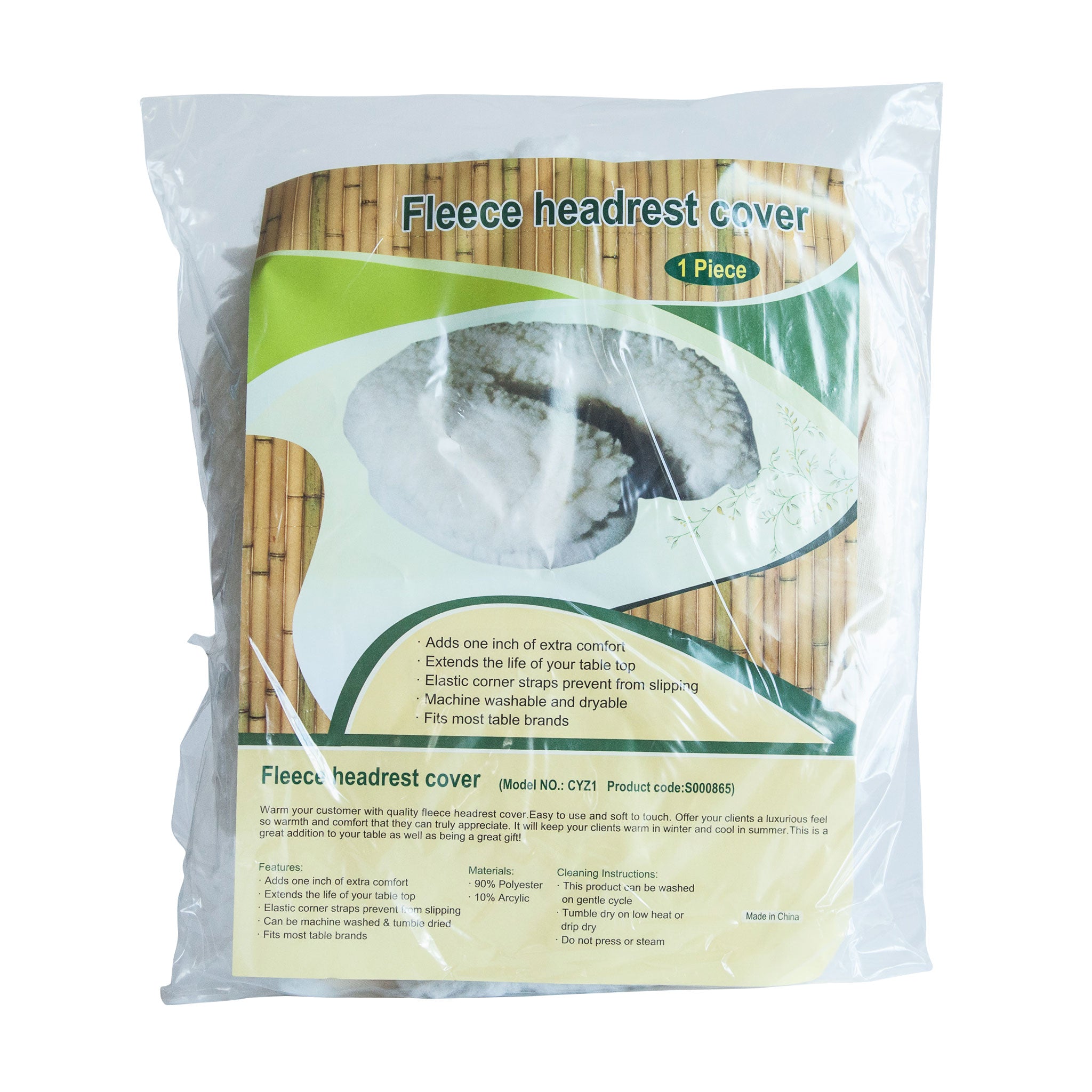 Couvre-visage ajusté en polaire – Beige – PolyAcrylique