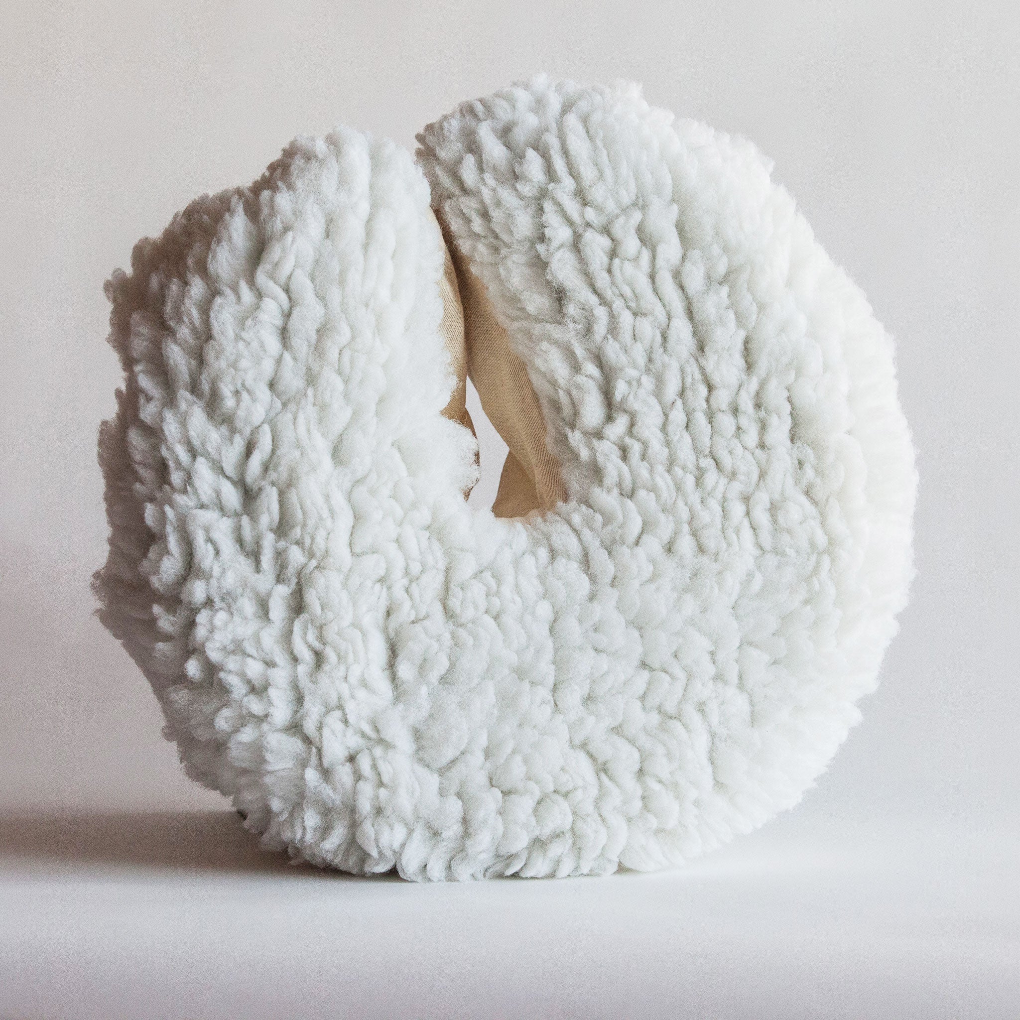 Couvre-visage ajusté en polaire – Beige – PolyAcrylique